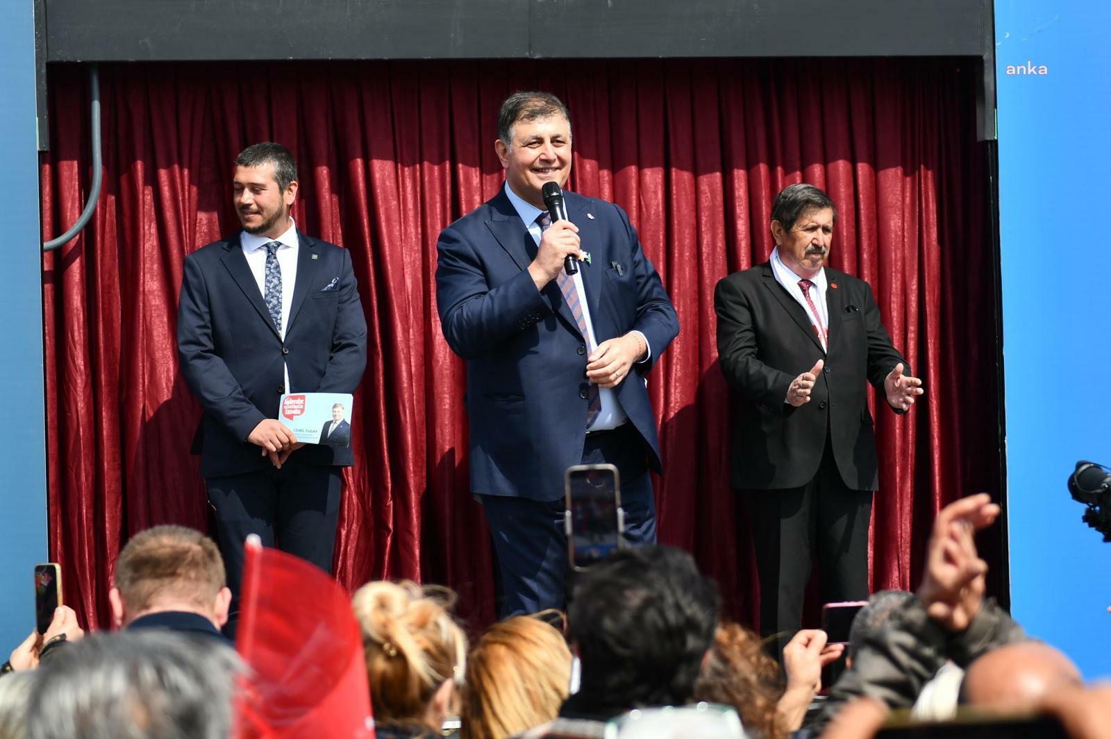 CEMİL TUGAY: "İZMİR'İN HER KÖŞESİNİ KENDİ EVİM GİBİ KORUYACAĞIM"