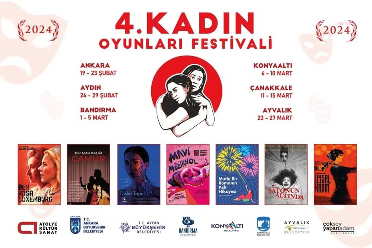 AYVALIK’TA “KADIN OYUNLARI FESTİVALİ” İÇİN GERİ SAYIM BAŞLADI