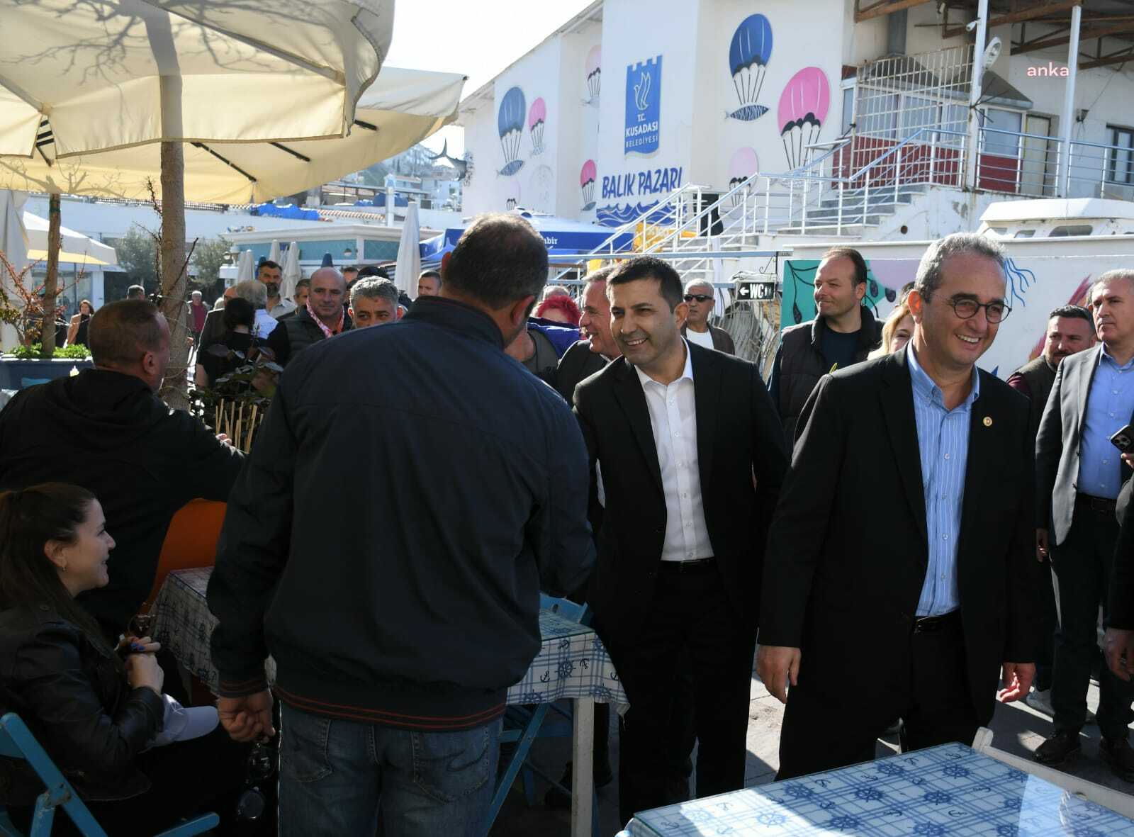 KUŞADASI BELEDİYE BAŞKANI GÜNEL, ESNAF ZİYARETLERİNİ SÜRDÜRÜYOR