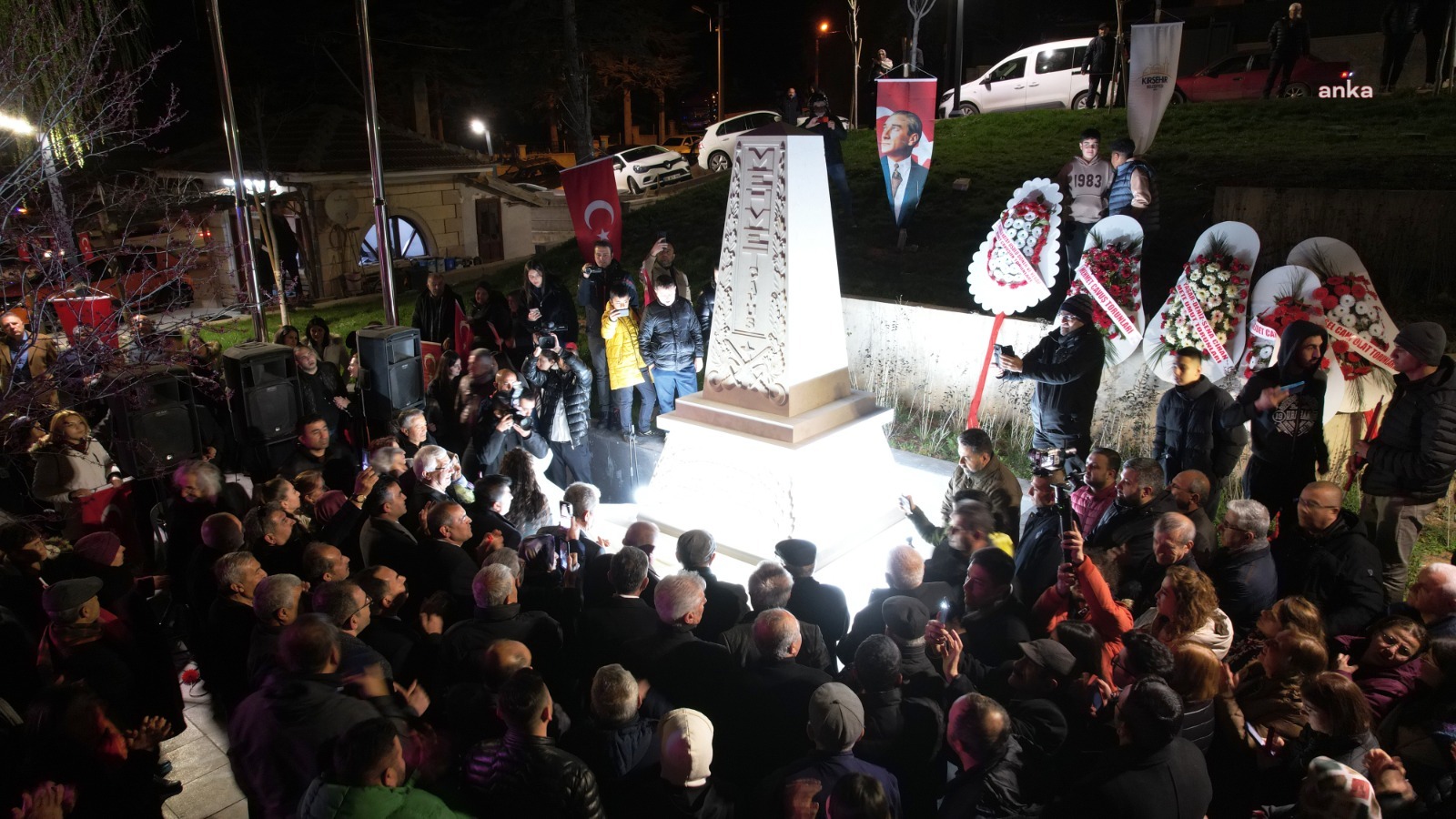 KIRŞEHİR'DE YAPIMI TAMAMLANAN CESARETTEPE KAHRAMANLIK PARKI VE MEHMET ÇAVUŞ ANITI'NA GÖRKEMLİ AÇILIŞ