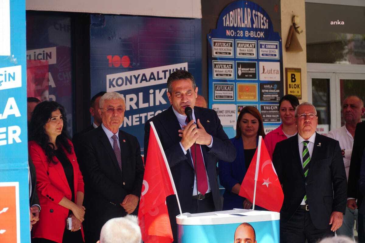 CHP GRUP BAŞKANVEKİLİ ALİ MAHİR BAŞARIR ANTALYA'DA: BURAYI RECEP TAYYİP ERDOĞAN'A ASLA VERMEYECEĞİZ