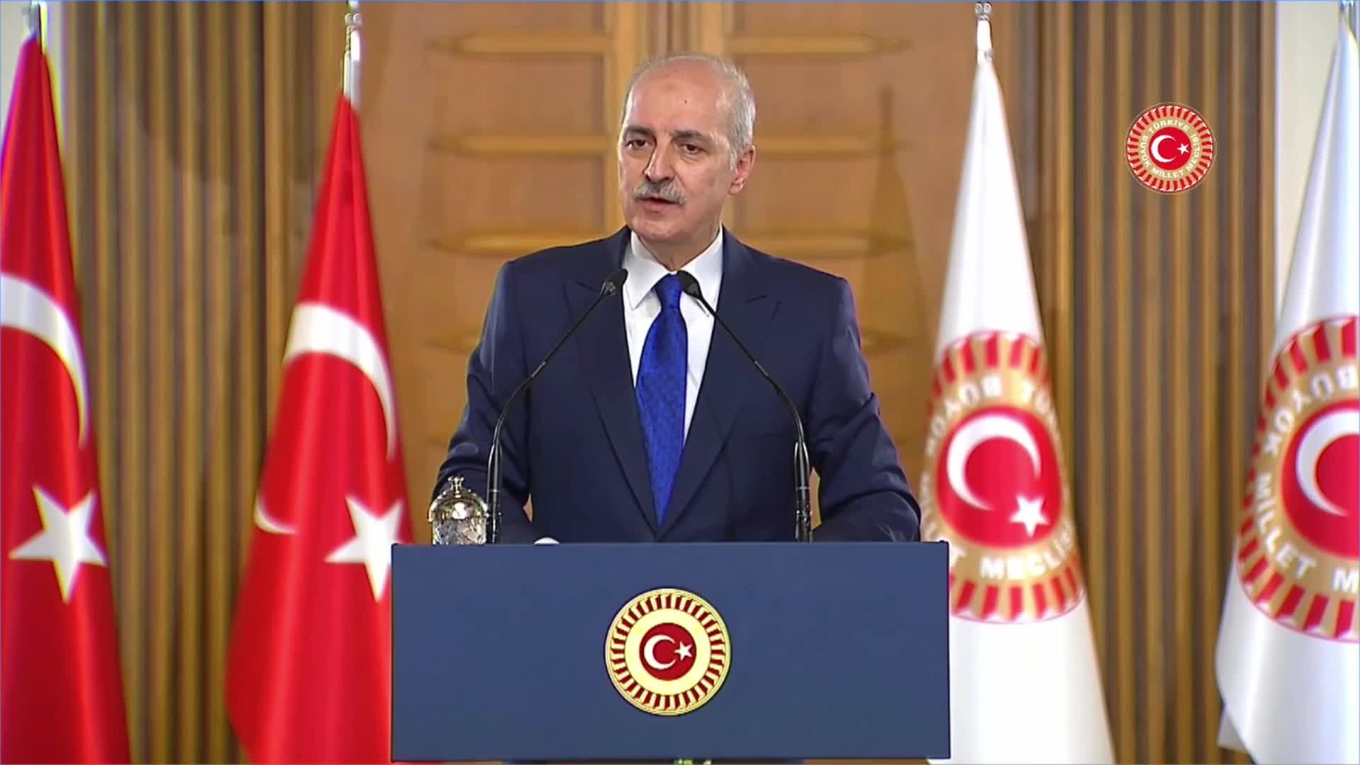 KURTULMUŞ: "BAŞTA BİRLEŞMİŞ MİLLETLER OLMAK ÜZERE DÜNYANIN BÜTÜN KURUM VE KURULUŞLARI İFLAS ETMİŞTİR"