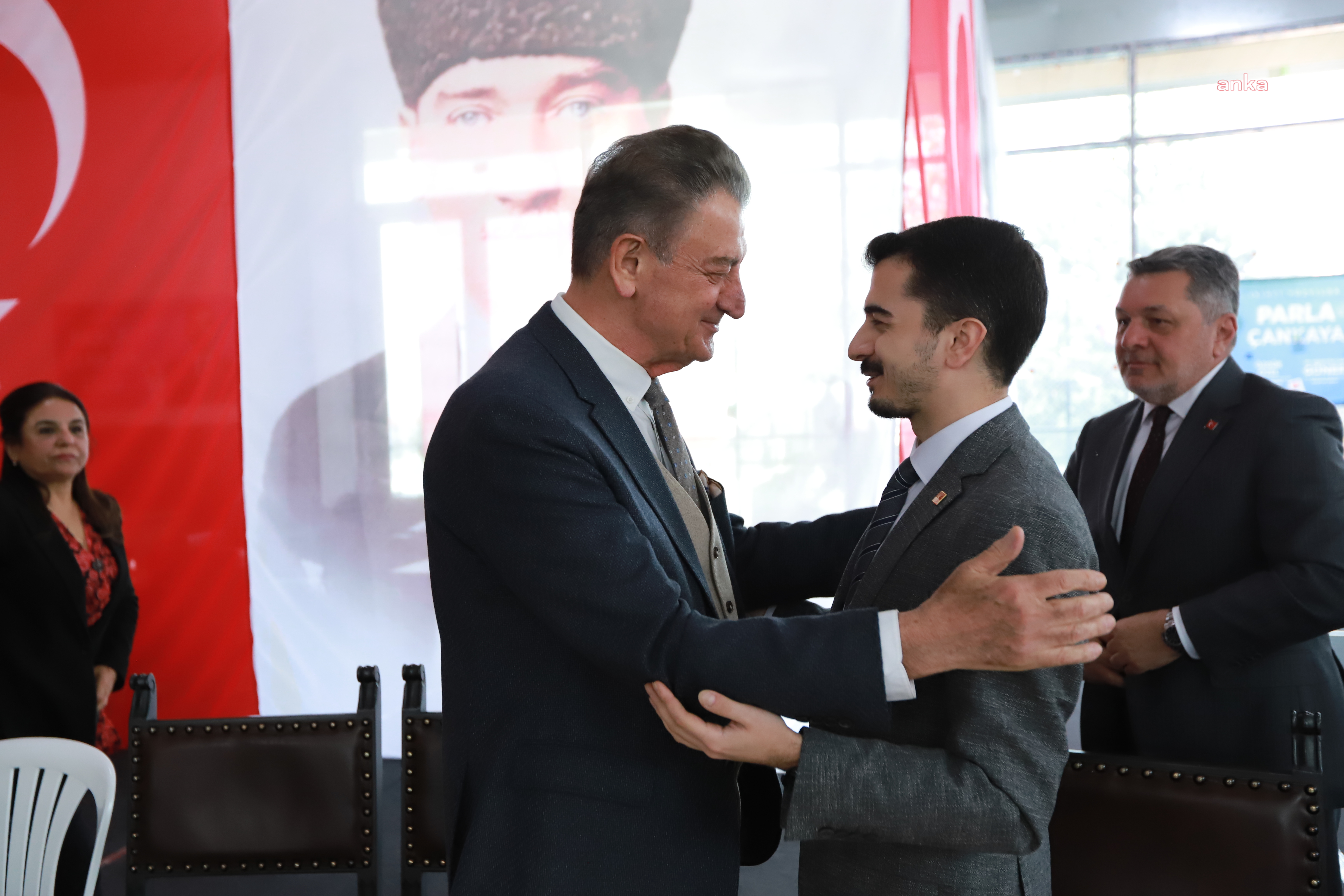 ADD GENEL BAŞKANI BOZKURT'TAN CHP'NİN ÇANKAYA ADAYI GÜNER’E DESTEK ZİYARETİ