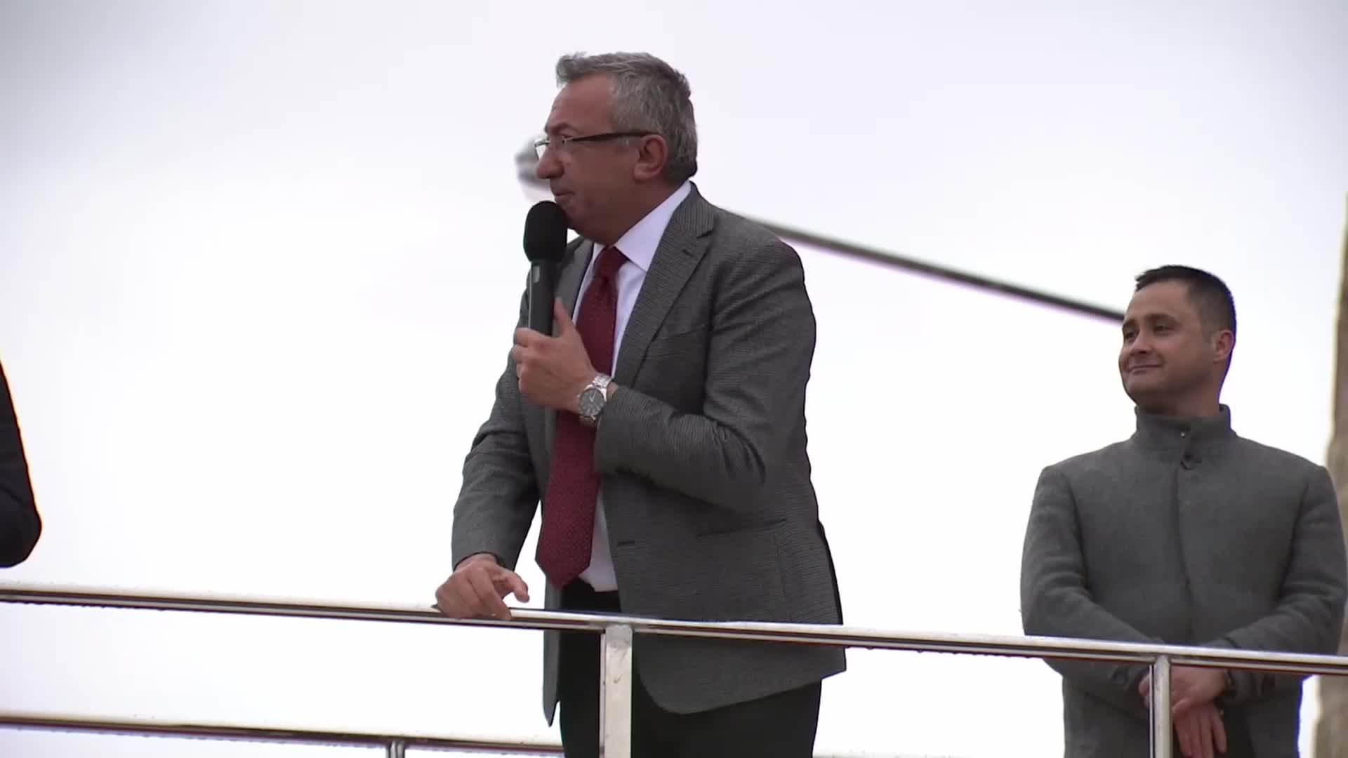 ÖZGÜR ÖZEL SİNOP’TA, ERDOĞAN'A YÜKLENDİ, "NEREDEN NEREYE GETİRDİN MEMLEKETİ”