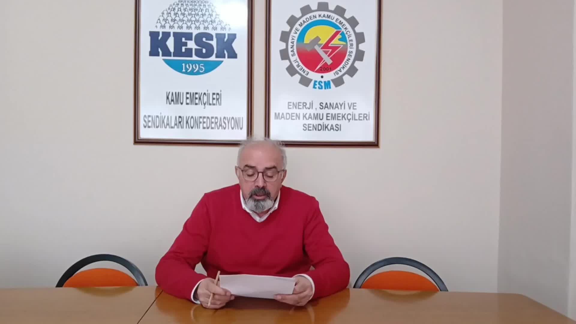 ENERJİ, SANAYİ, MADEN KAMU EMEKÇİLERİ SENDİKASI SAMSUN ŞUBESİ: "SU SORUNLARIYLA İLGİLİ DRAMATİK TABLOYU ORTADAN KALDIRMAK İNSANLIĞIN SORUMLULUĞUDUR"
