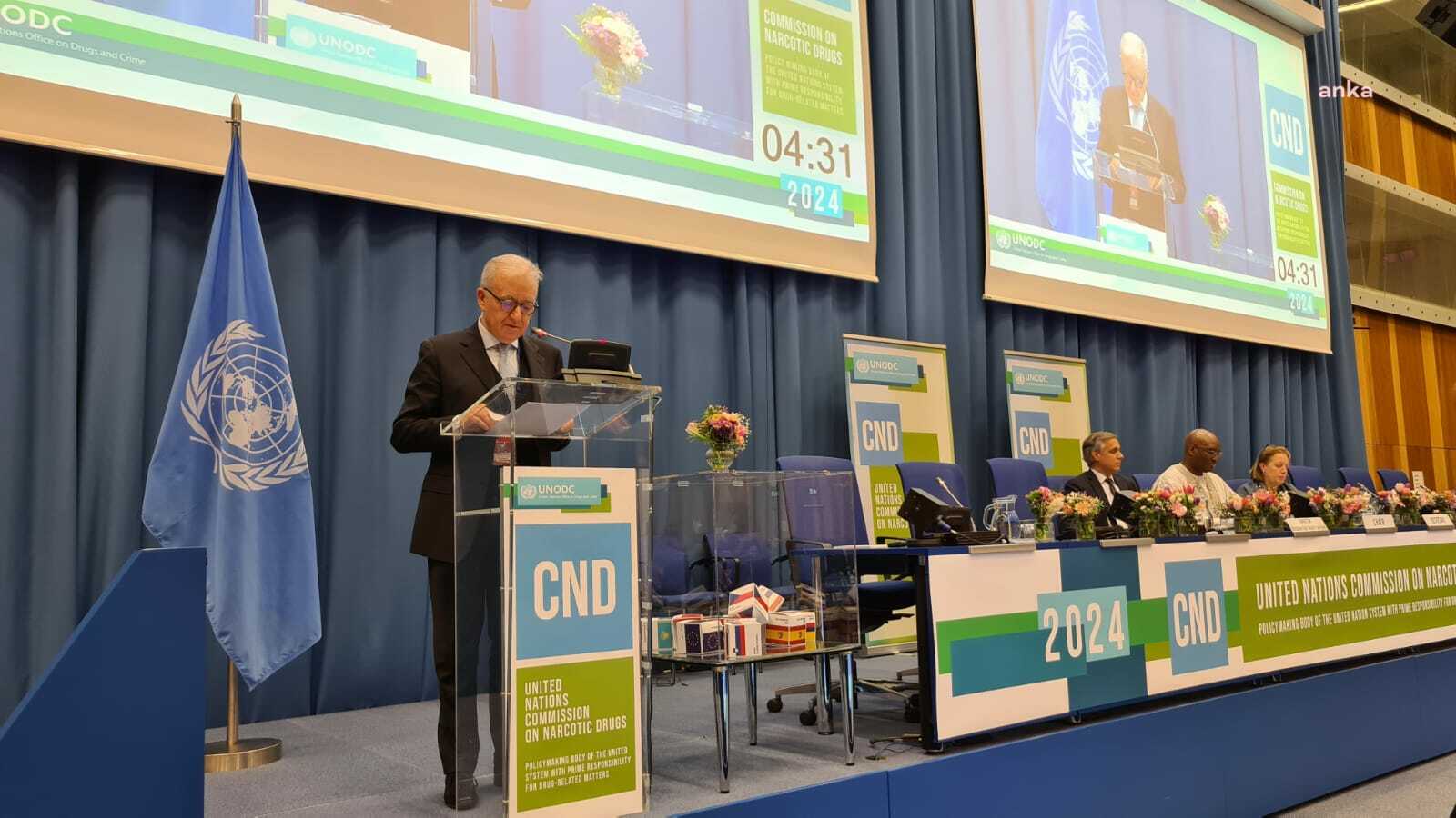 DÜNYA DOKTORLARI, BM UYUŞTURUCU MADDE KOMİSYONU ETKİNLİĞİNE EV SAHİPLİĞİ YAPTI