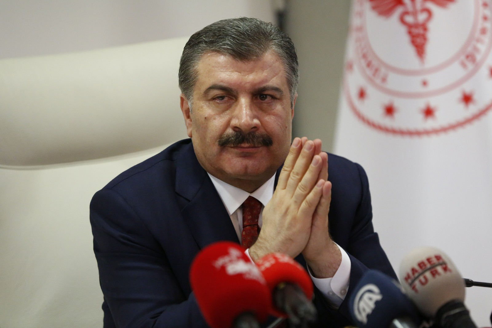 BAKAN KOCA AÇIKLADI : VAKA SAYISI 1529 , 37 ÖLÜM