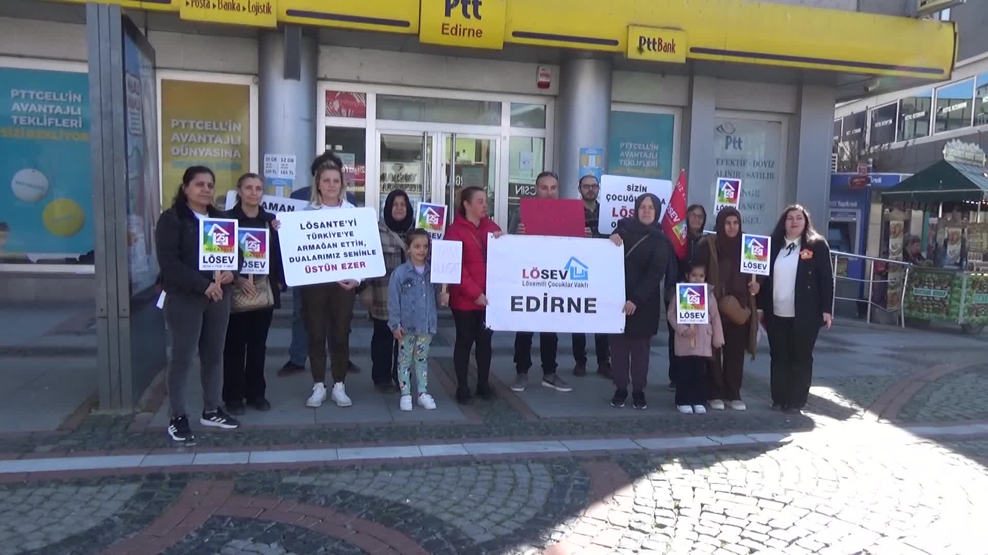 LÖSEV EDİRNE İL TEMSİLCİSİ TOKER: "LÖSANTE HASTANEMİZE ARTIK ENGEL OLMAYIN"