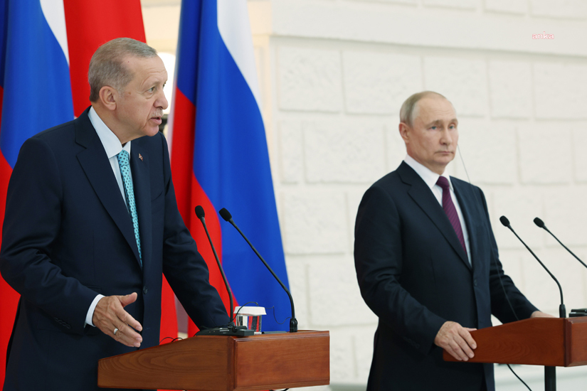 CUMHURBAŞKANI RECEP TAYYİP ERDOĞAN, RUSYA DEVLET BAŞKANI VLADİMİR PUTİN İLE TELEFONDA GÖRÜŞTÜ