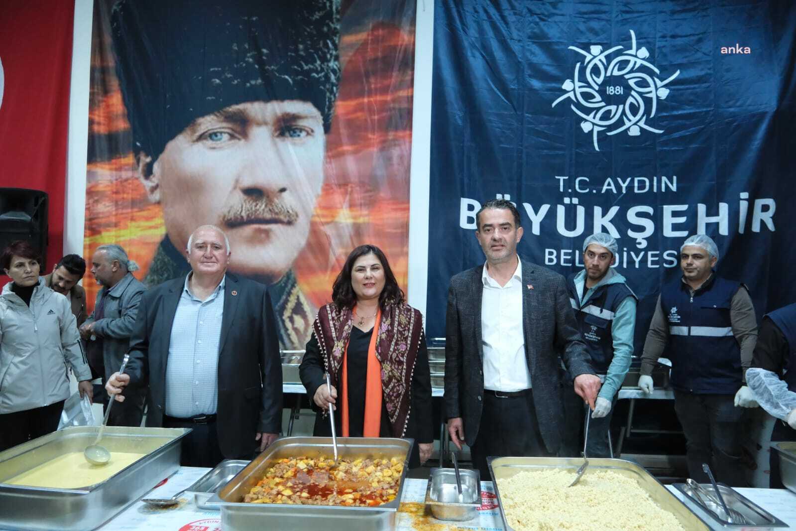 AYDIN BÜYÜKŞEHİR BELEDİYE BAŞKANI ÇERÇİOĞLU, ÇAKIRBEYLİ MAHALLESİ’NDE DÜZENLENEN İFTARA KATILDI