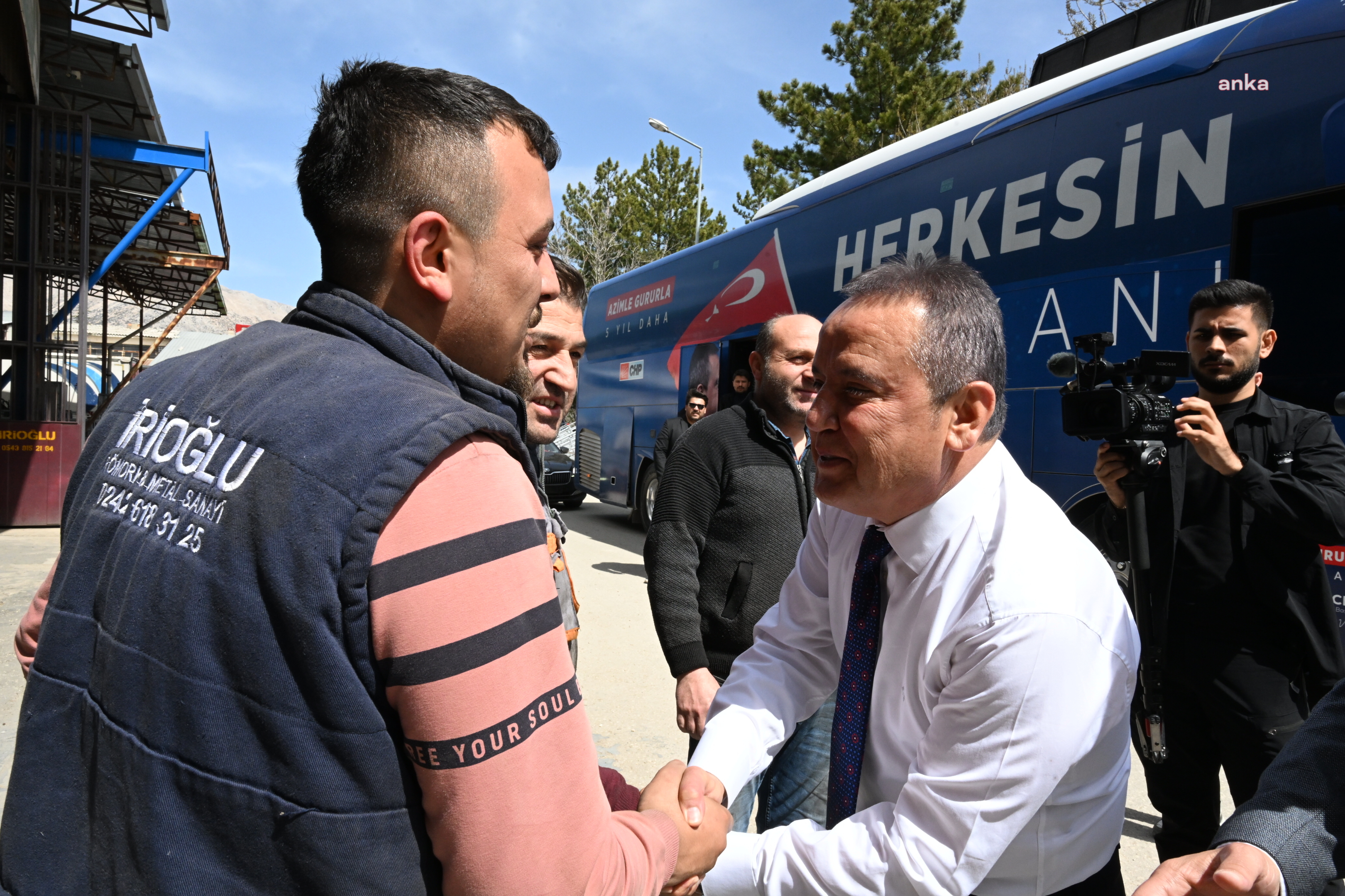 MUHİTTİN BÖCEK, ELMALI’YI ZİYARET ETTİ