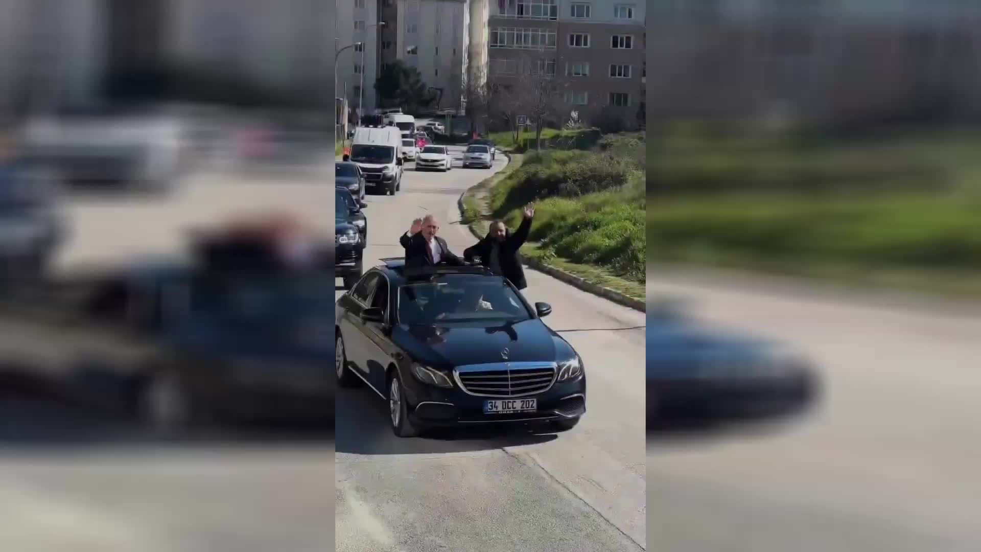 MUHTARIN ÇAKARLI KONVOYUNA SORUŞTURMA