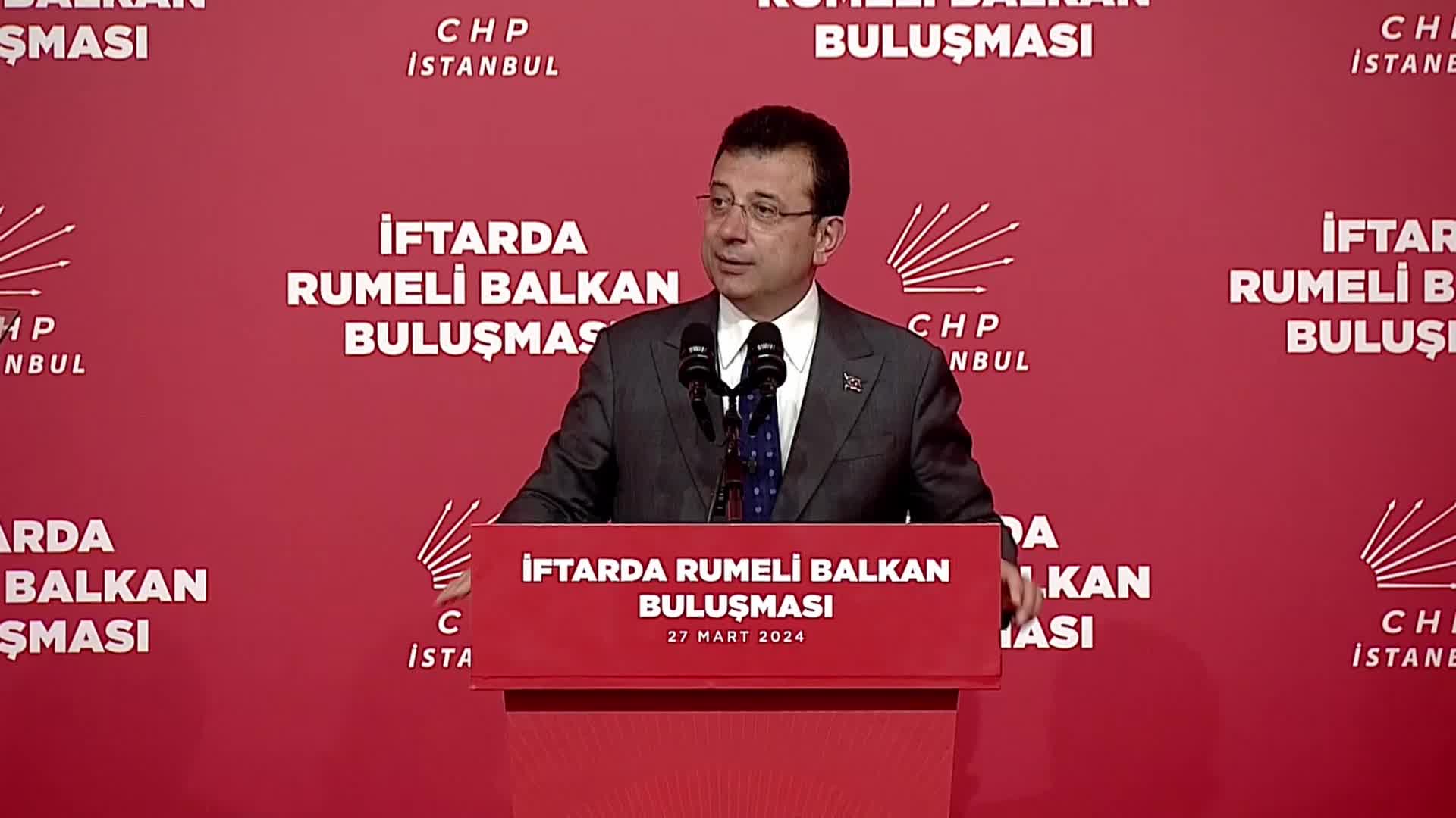İMAMOĞLU: “DÜRÜSTLÜK SINAVINDA BANA TAM PUANI HÜKÜMET VERDİ. BİN 19 İNCELEMEDEN AKLANMIŞ OLDUK”