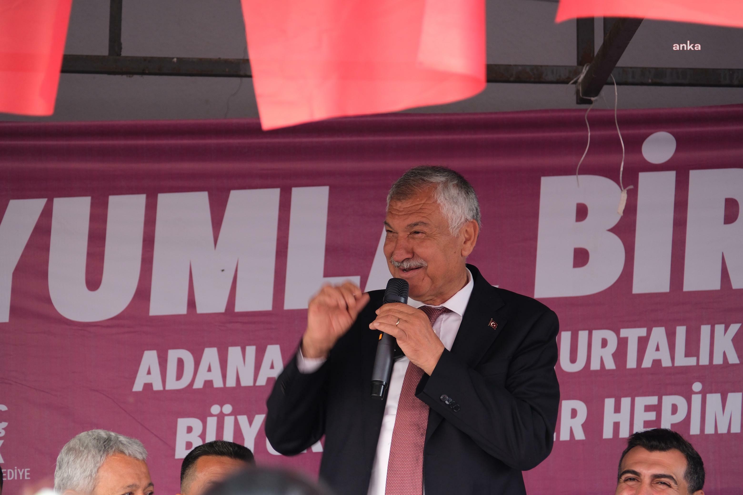 ADANA BÜYÜKŞEHİR BELEDİYE BAŞKANI KARALAR, YUMURTALIK'TA HALKLA BİR ARAYA GELDİ