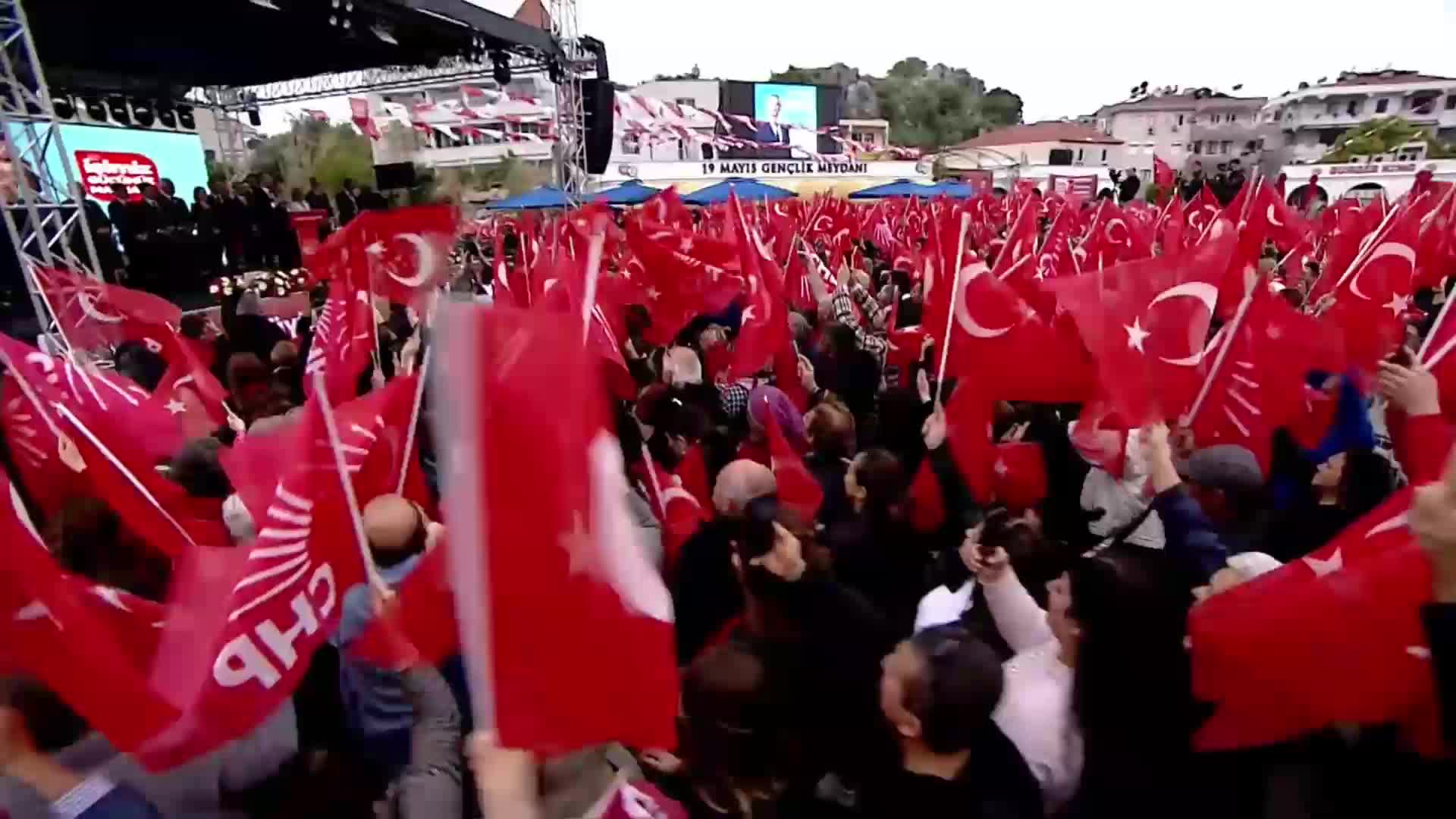CHP GENEL BAŞKANI ÖZEL: ”MARMARİS'TE DE MUĞLA’DA DA RANTİYECİLERE GEÇİT VERMEYECEĞİZ”