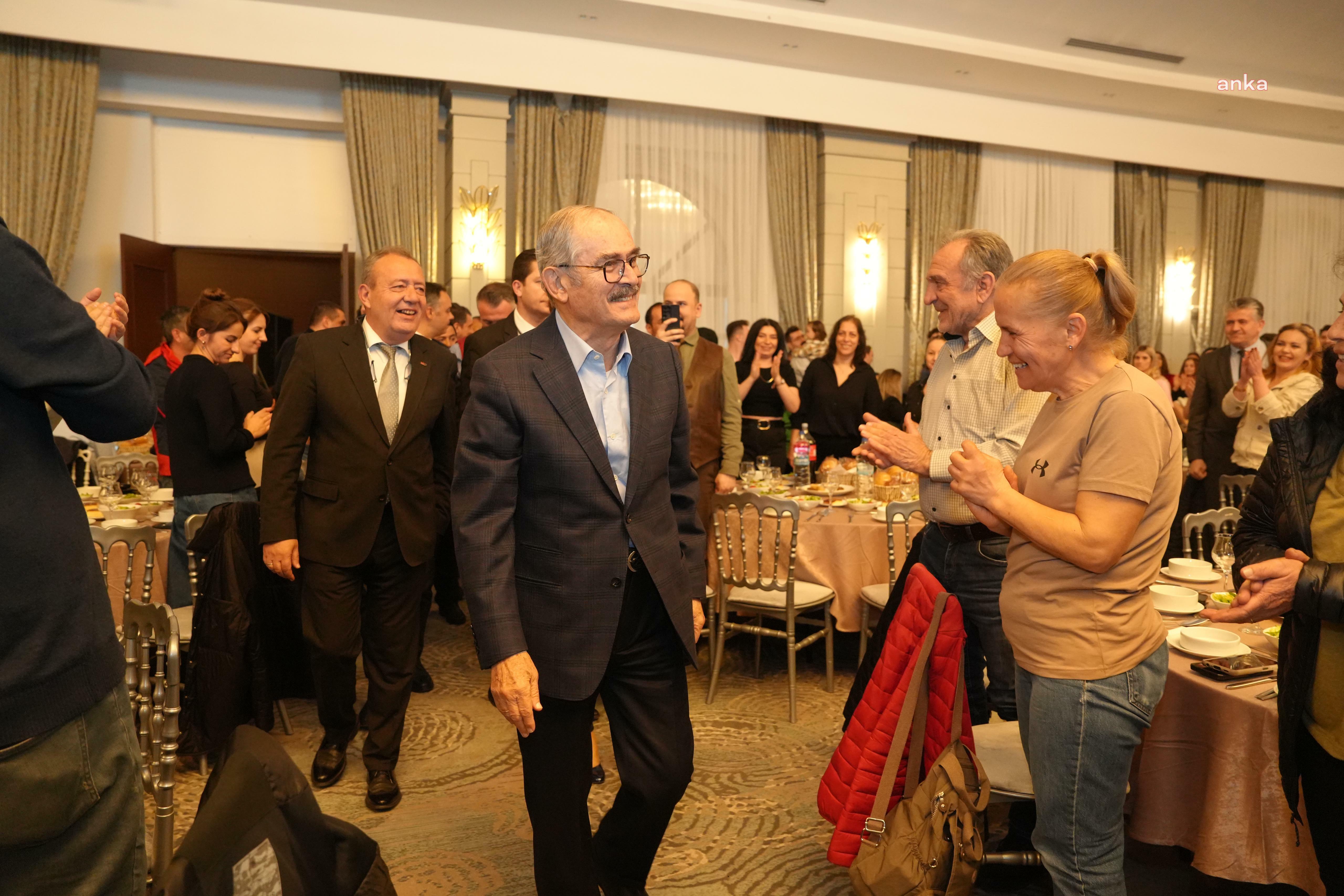 YILMAZ BÜYÜKERŞEN, BELEDİYE PERSONELİ İLE İFTARDA BULUŞTU