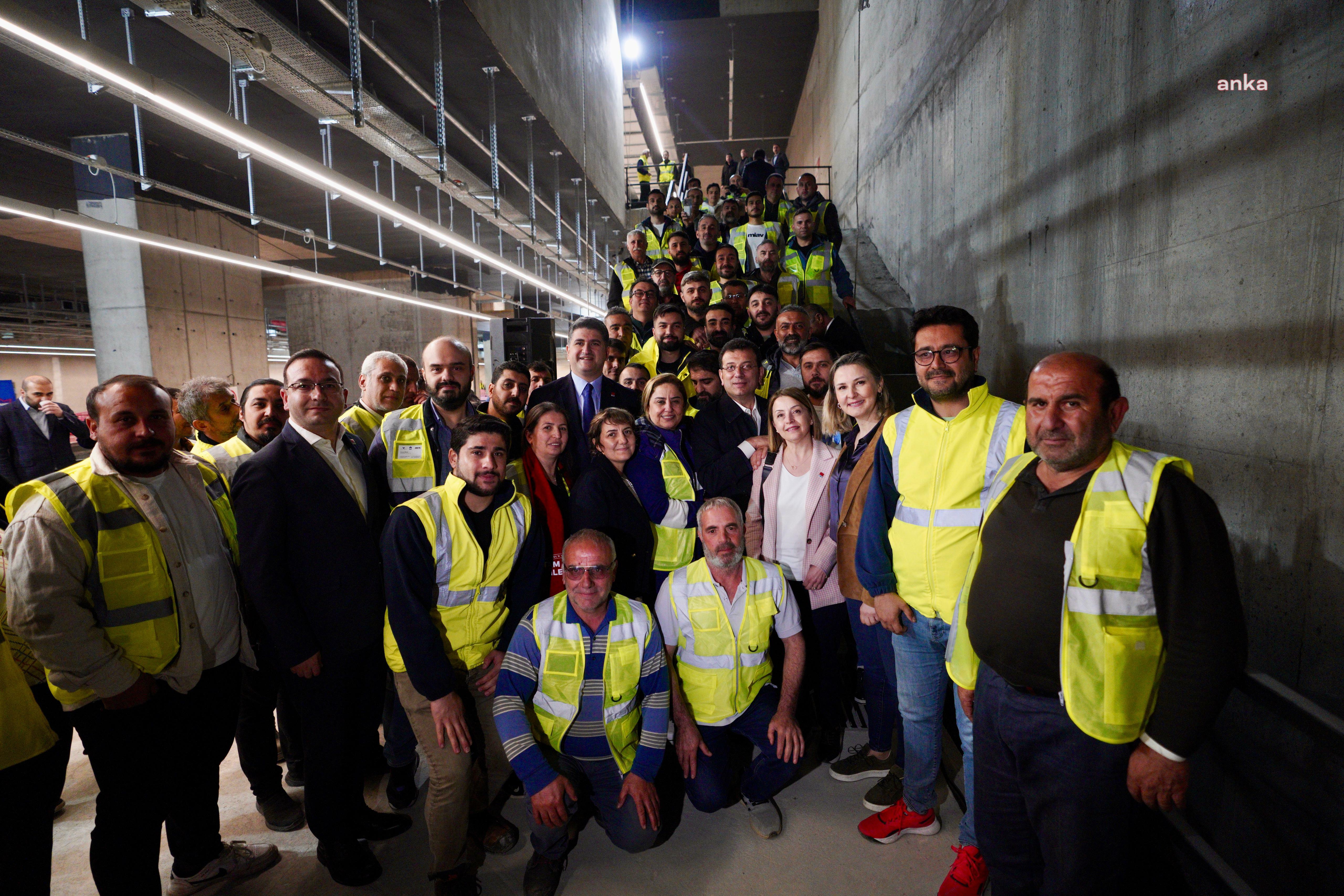 İMAMOĞLU'DAN KURUM'A "8 ADIM" YANITI,"AÇTIĞIMIZ METROLAR ADIMLAMAYLA DOLAŞILACAK GİBİ DEĞİL"
