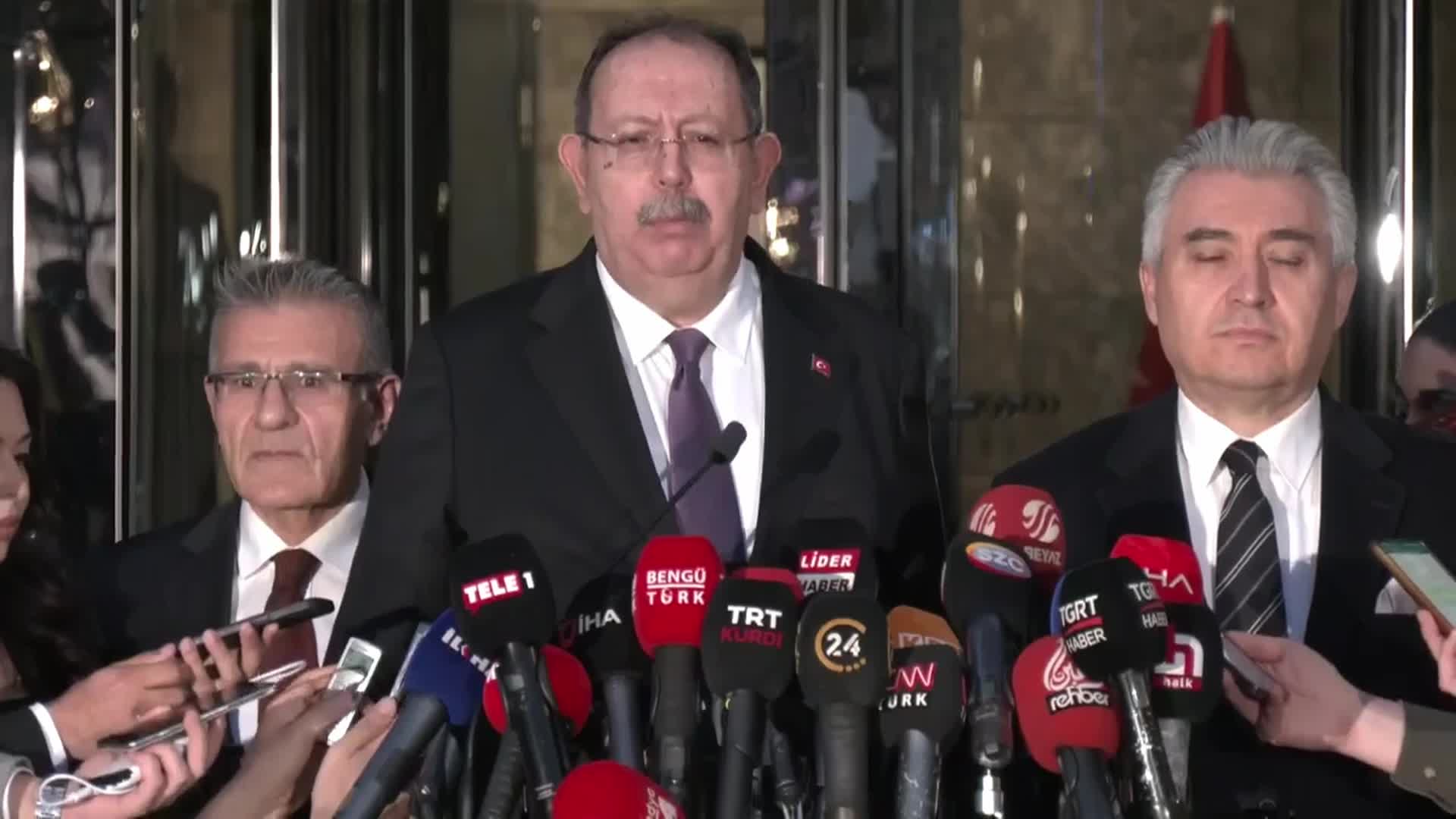 YAYIN YASAĞI KALDIRILDI... YÜKSEK SEÇİM KURULU BAŞKANI YENER: "YASAĞI DELENLER HAKKINDA SUÇ DUYURUNSUNDA BULUNACAĞIZ"