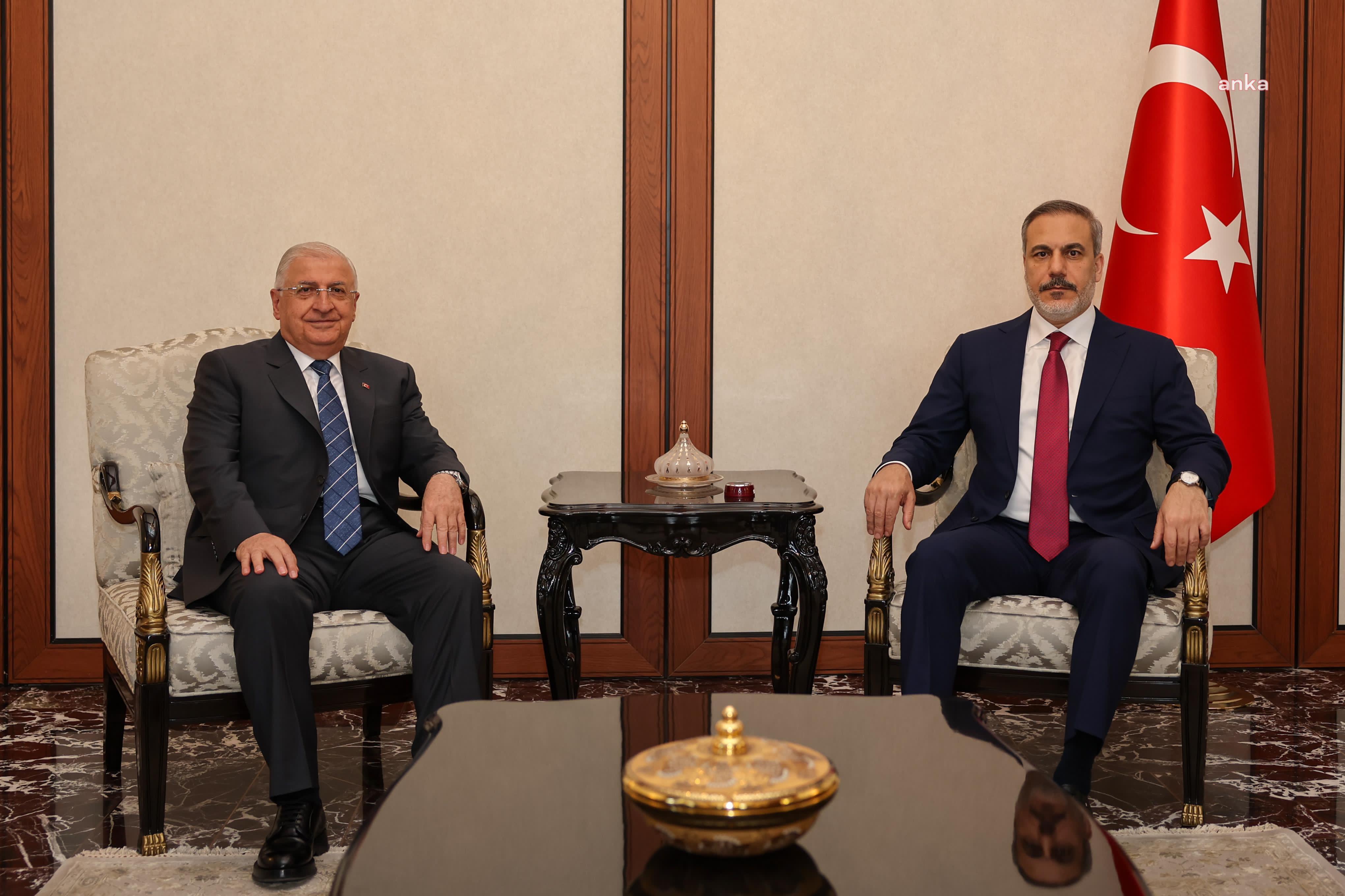 HAKAN FİDAN, YAŞAR GÜLER İLE GÖRÜŞTÜ