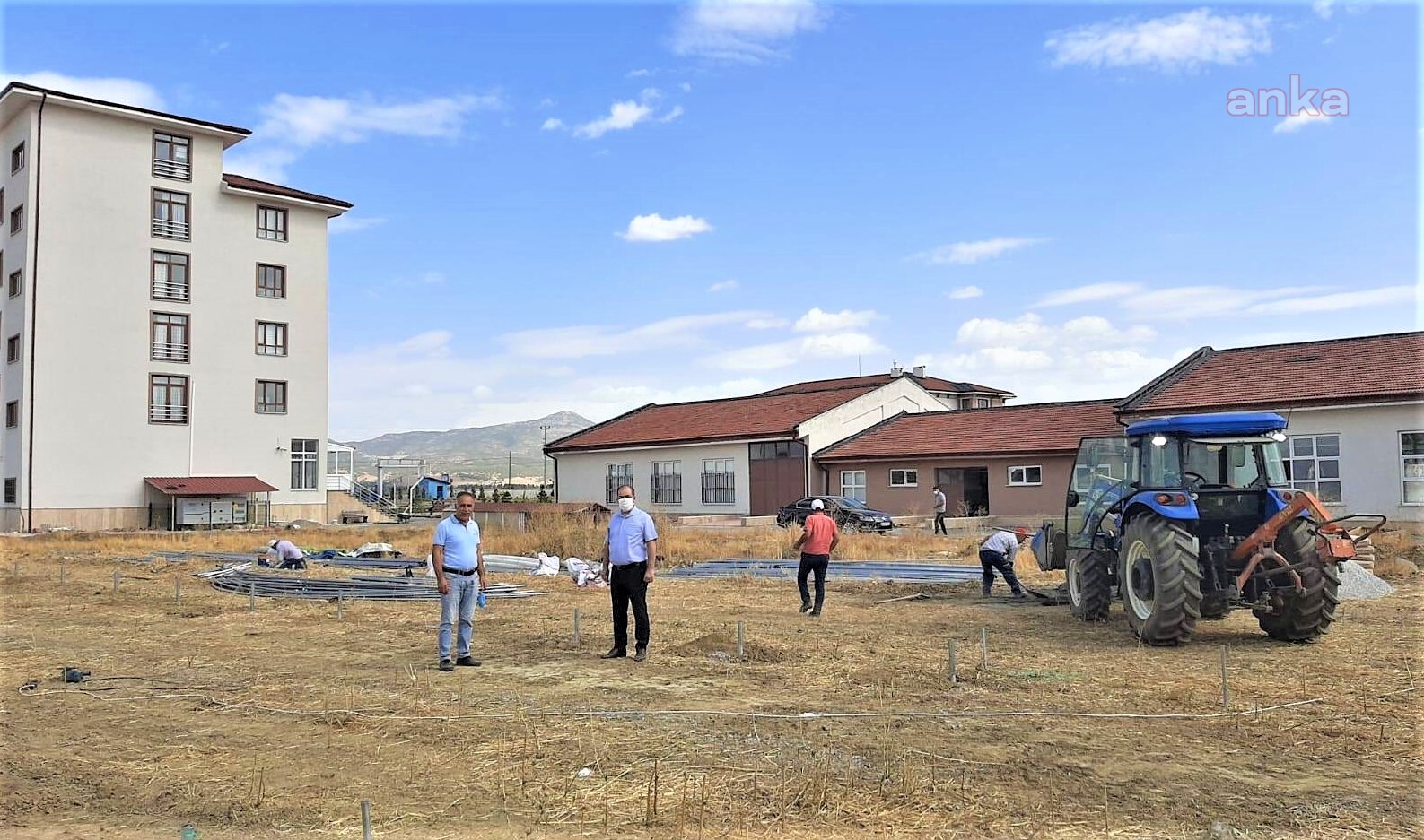 SEYDİŞEHİR TARIM MESLEK LİSESİNE SERA KURULUYOR