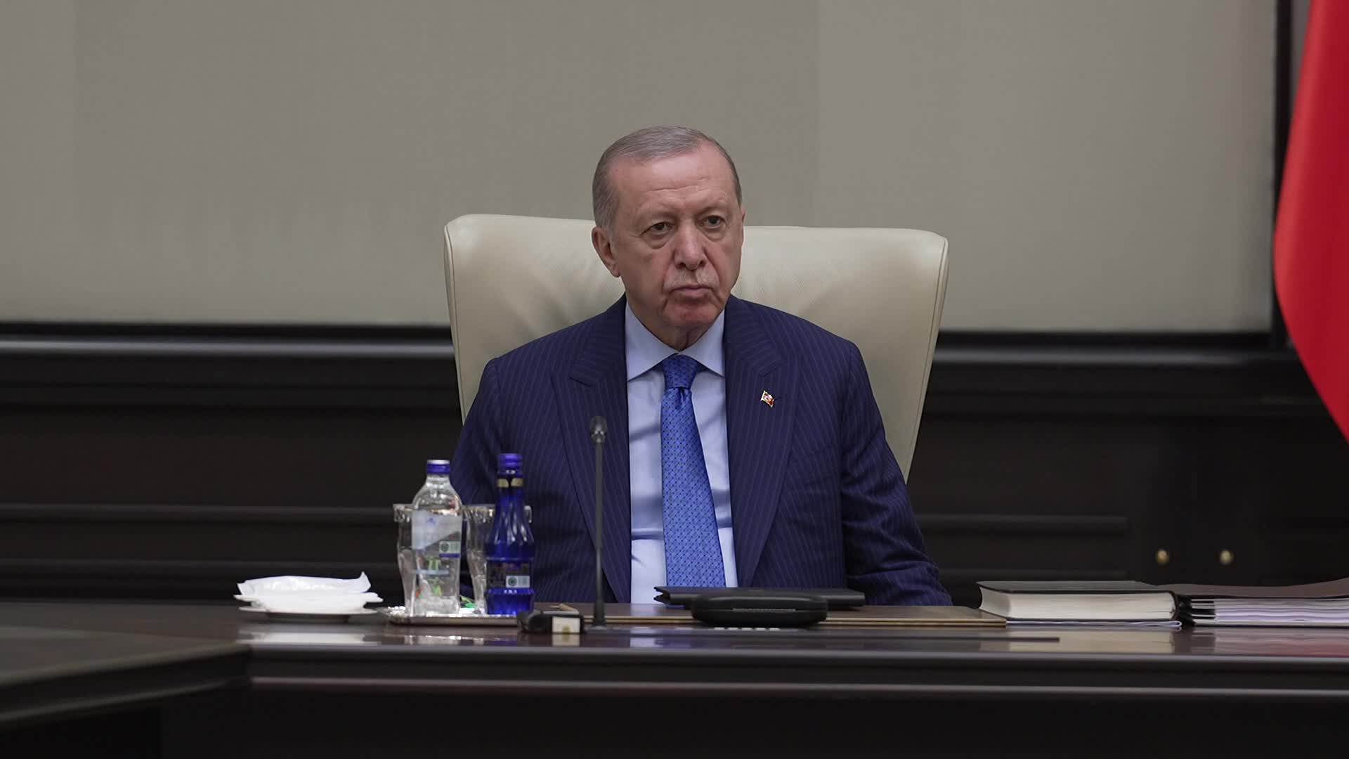 Milli Güvenlik Kurulu, Cumhurbaşkanı Erdoğan başkanlığında toplandı