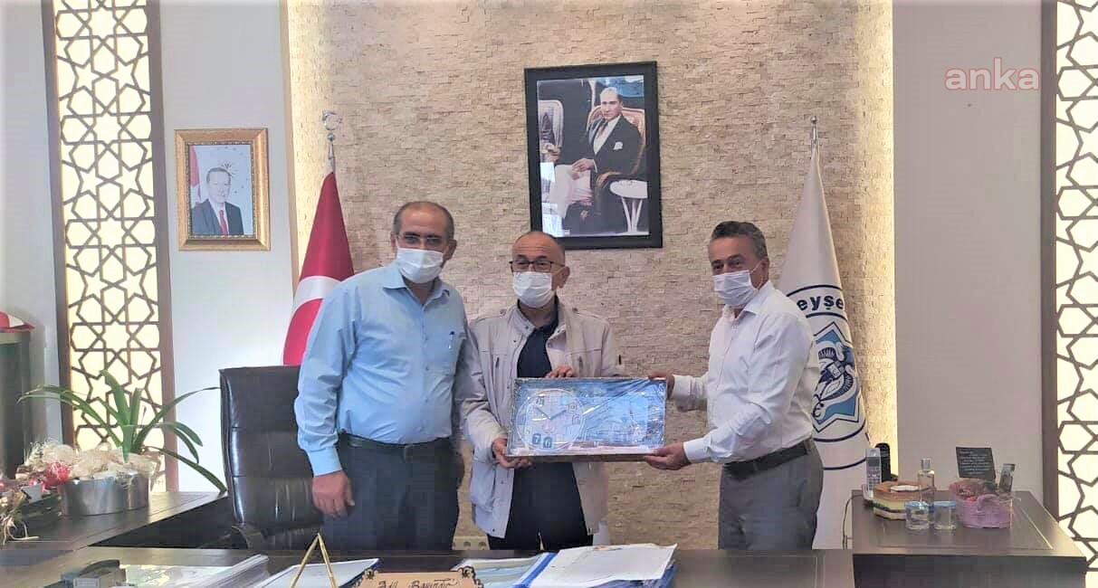 SEYDİŞEHİR BELEDİYE BAŞKANI TUTAL'DAN BAYINDIR'A GEÇMİŞ OLSUN ZİYARETİ
