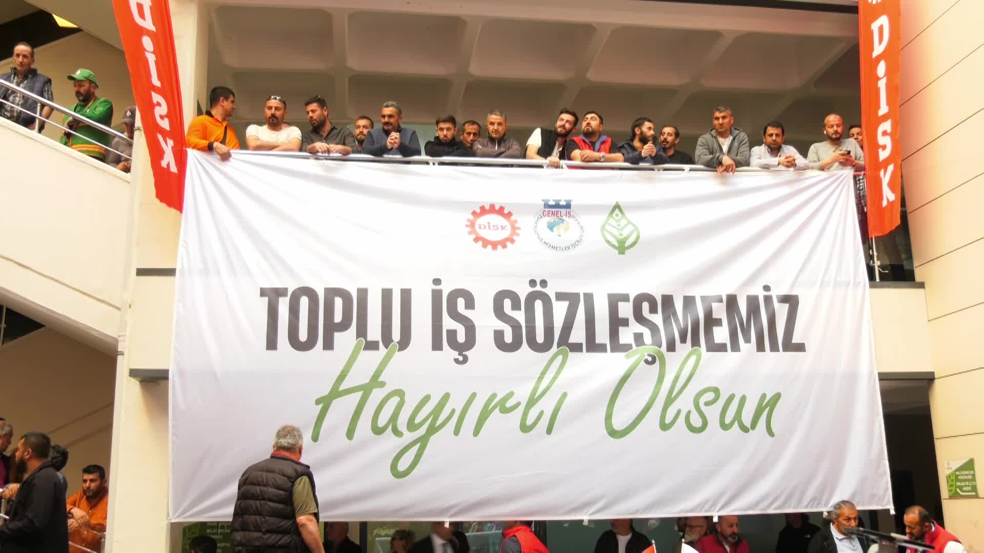 ÇANKAYA BELEDİYESİ İLE DİSK ARASINDA TOPLU İŞ SÖZLEŞMESİ İMZALANDI: EN DÜŞÜK MAAŞ NET 36 BİN TL OLDU