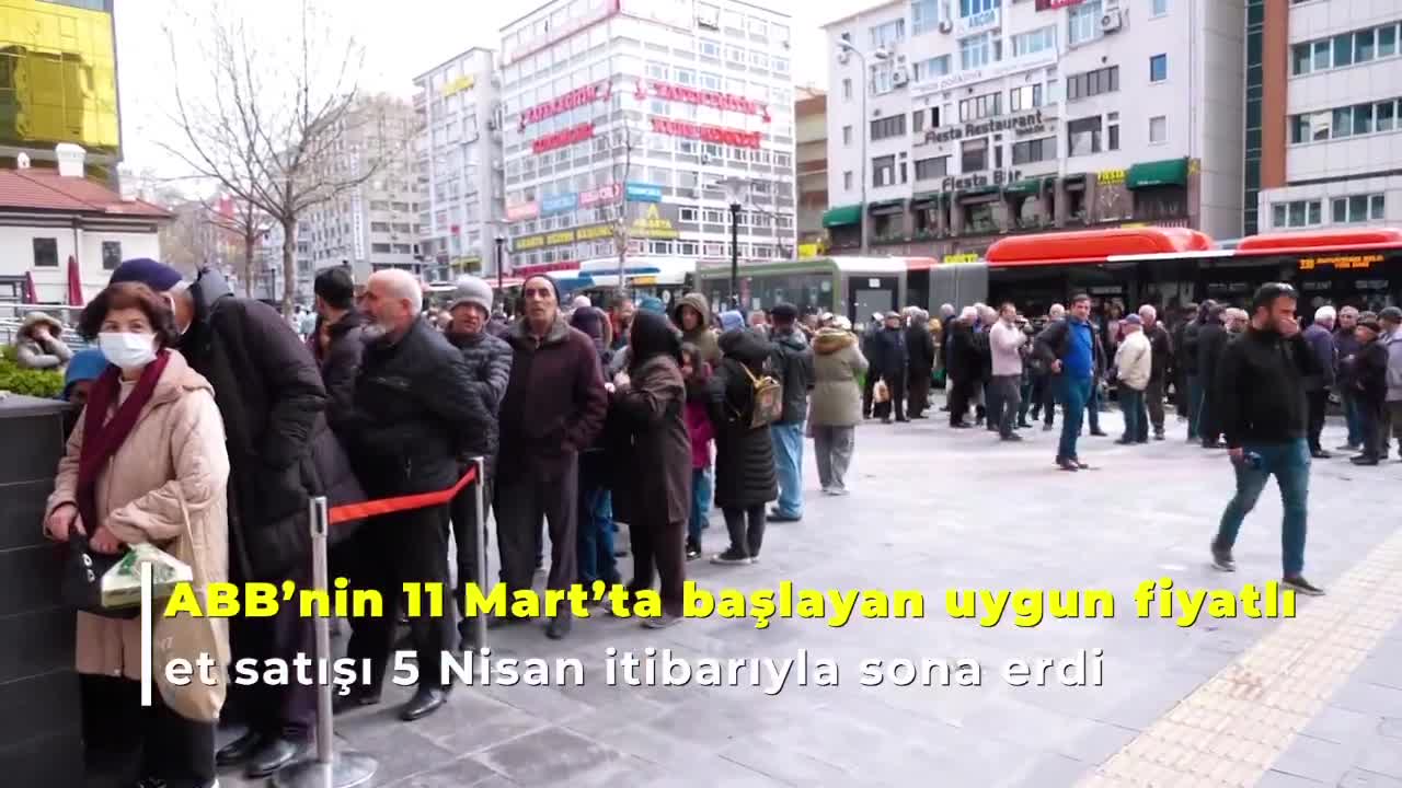 ANKARA BÜYÜKŞEHİR BELEDİYESİ, RAMAZAN AYI BOYUNCA 137 TON 526 KİLOGRAM ETİ BAŞKENTLİLERE ULAŞTIRDI