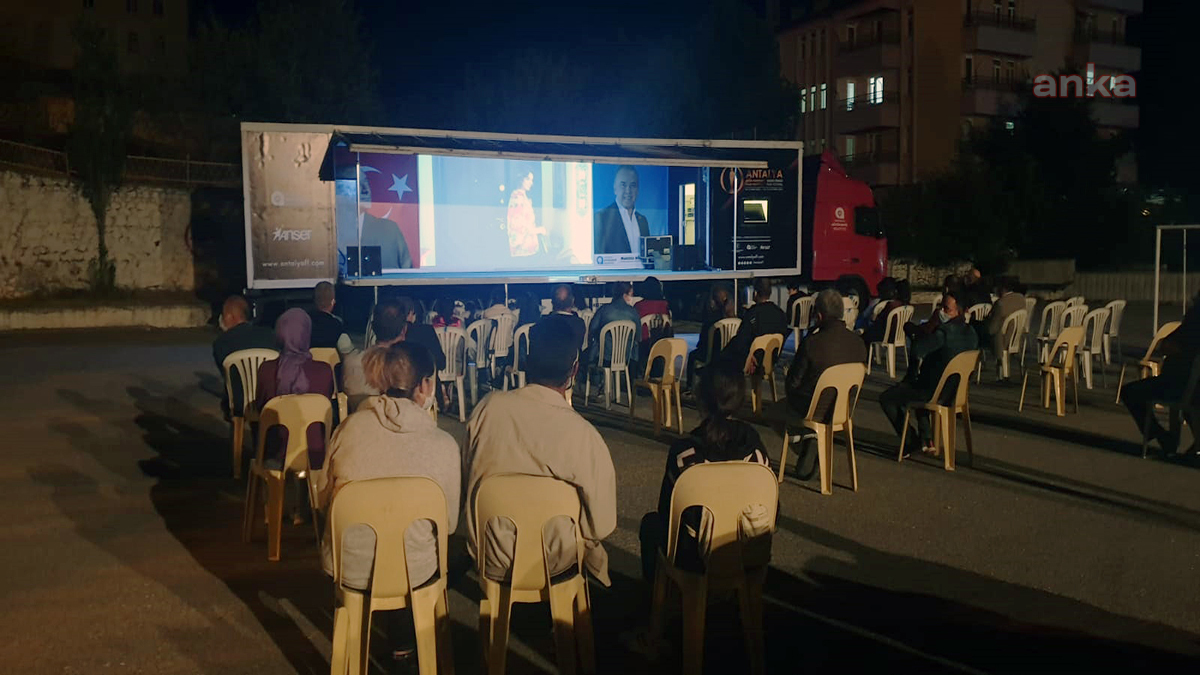 ALTIN PORTAKAL SİNEMA TIR'I AKSEKİ VE KAŞ’TAYDI