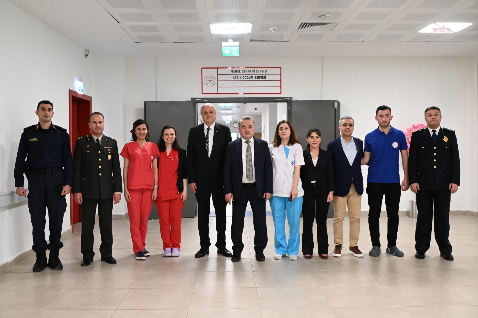 BOZÜYÜK’TE BAYRAMLAŞMA TÖRENİ