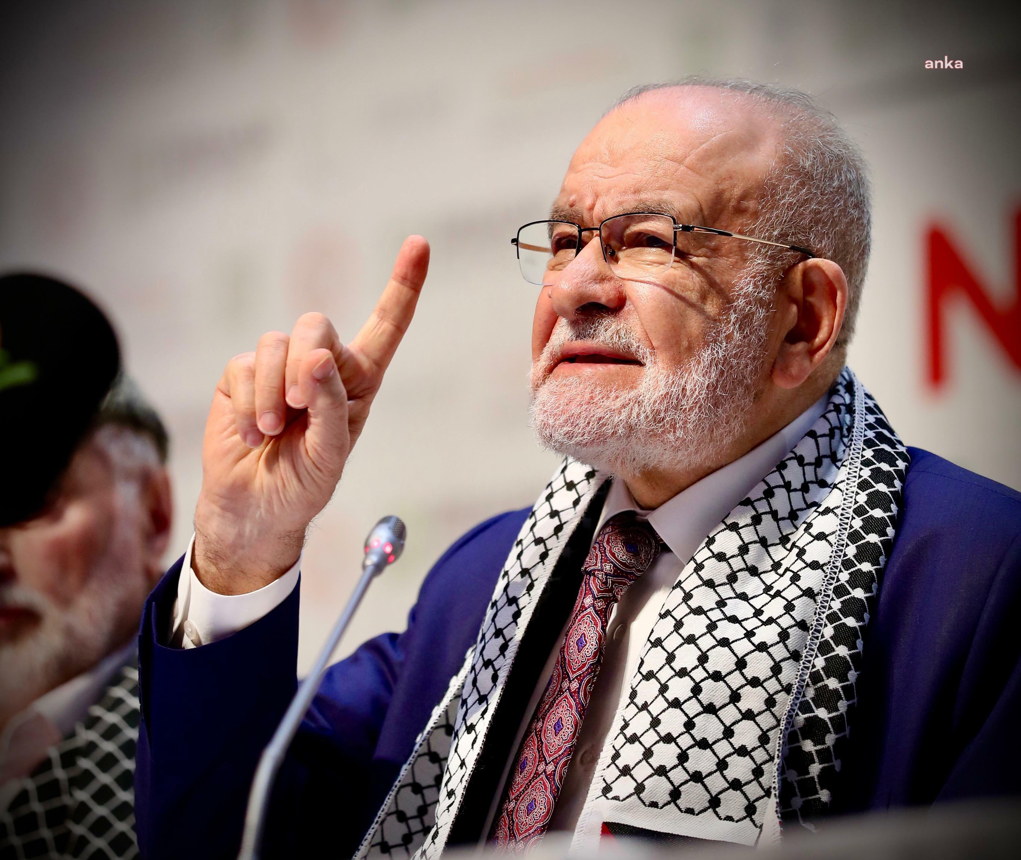 TEMEL KARAMOLLAOĞLU, HAMAS SİYASİ BÜRO ŞEFİ İSMAİL HANİYE'YE BAŞSAĞLIĞI DİLEDİ