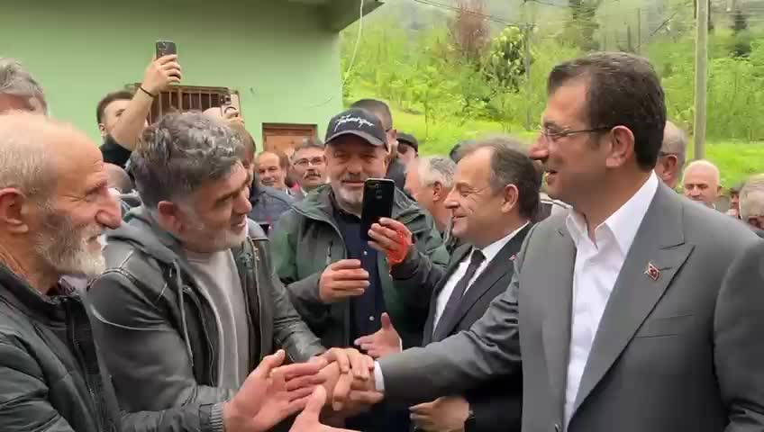 İMAMOĞLU DOĞDUĞU KÖYDE HORON TEPTİ