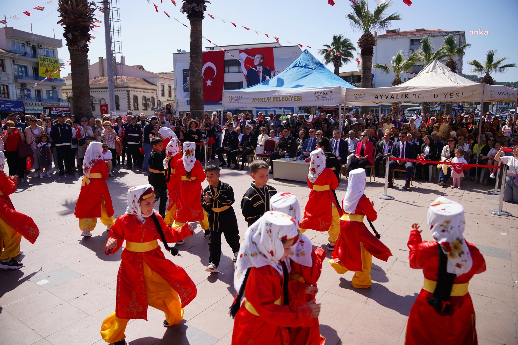 ATATÜRK’ÜN AYVALIK’A GELİŞİNİN 90'INCI YIL DÖNÜMÜ KUTLANDI