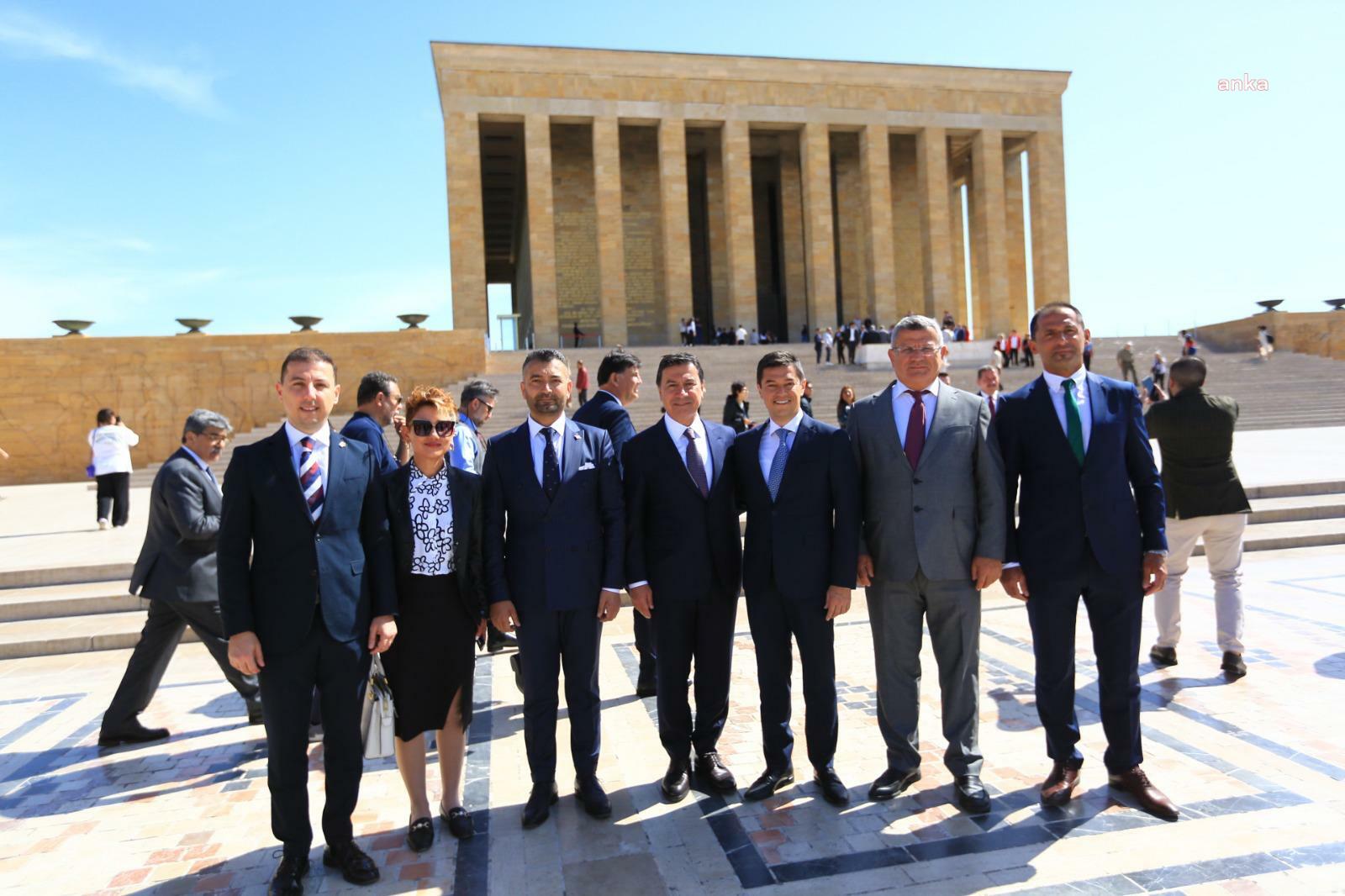 MARMARİS BELEDİYE BAŞKANI ACAR ÜNLÜ, ATA’NIN HUZURUNDA