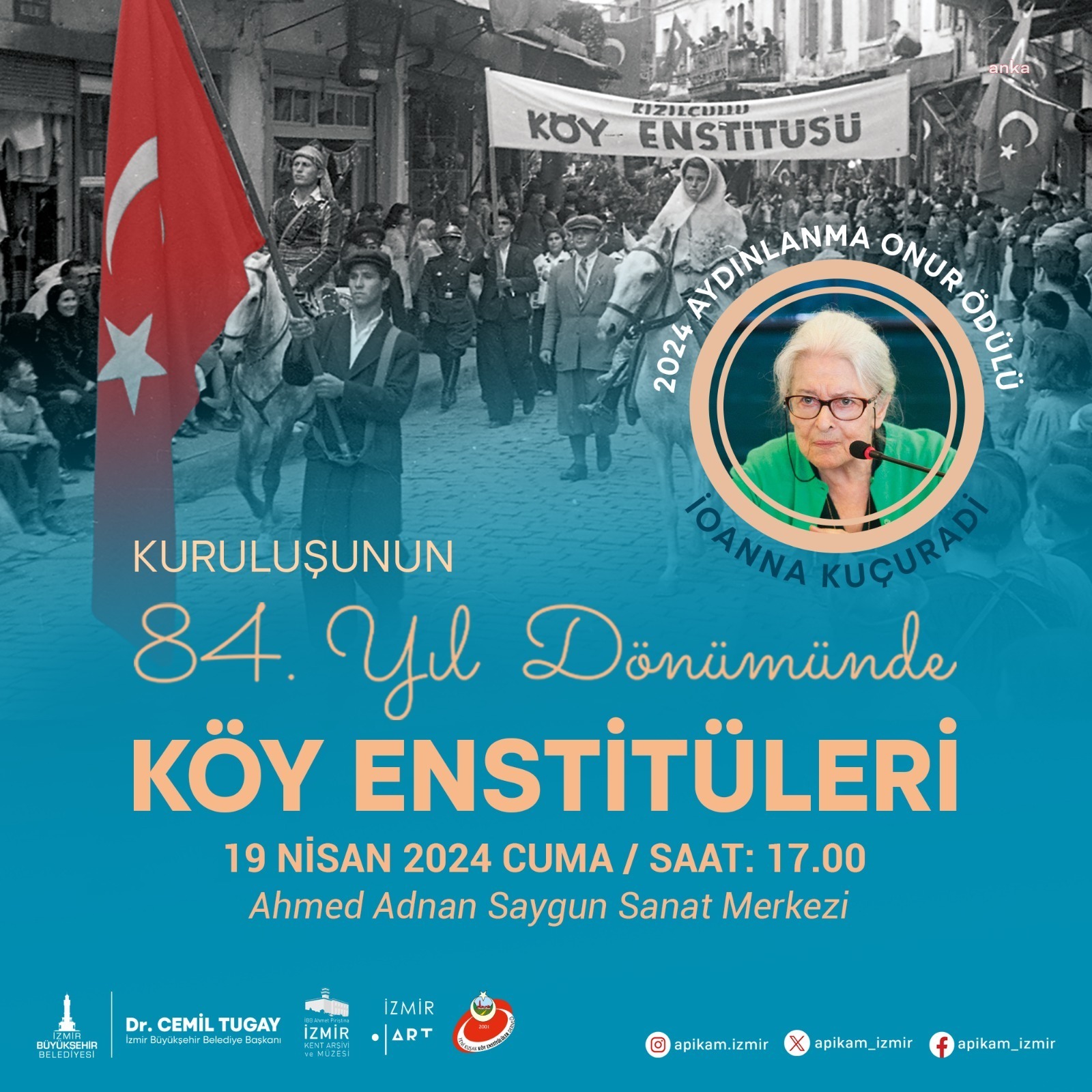 KÖY ENSTİTÜLERİ’NİN RUHU YIL DÖNÜMÜNDE İZMİR'DE YAŞATILACAK
