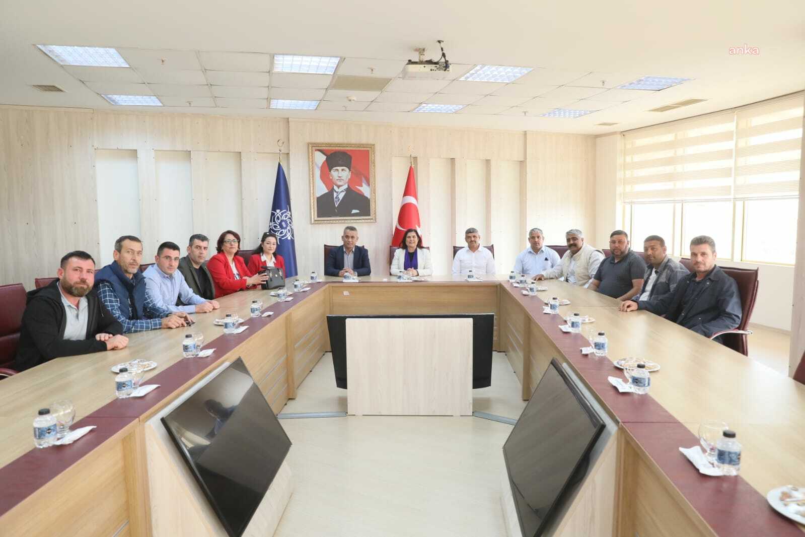 İNCİRLİOVA ESNAFINDAN AYDIN BÜYÜKŞEHİR BELEDİYE BAŞKANI ÇERÇİOĞLU'NA ZİYARET