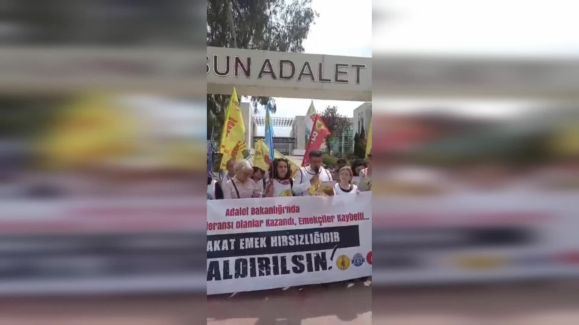 BÜRO EMEKÇİLERİ SENDİKASI SAMSUN ŞUBE BAŞKANI AKINCI: "MÜLAKAT EMEK HIRSIZLIĞIDIR, KALDIRILSIN"
