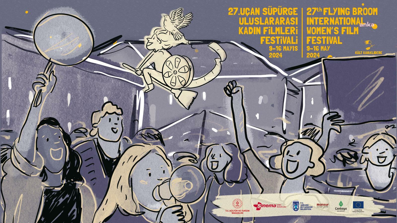 27. UÇAN SÜPÜRGE ULUSLARARASI KADIN FİLMLERİ FESTİVALİ’NİN AFİŞİ BELLİ OLDU