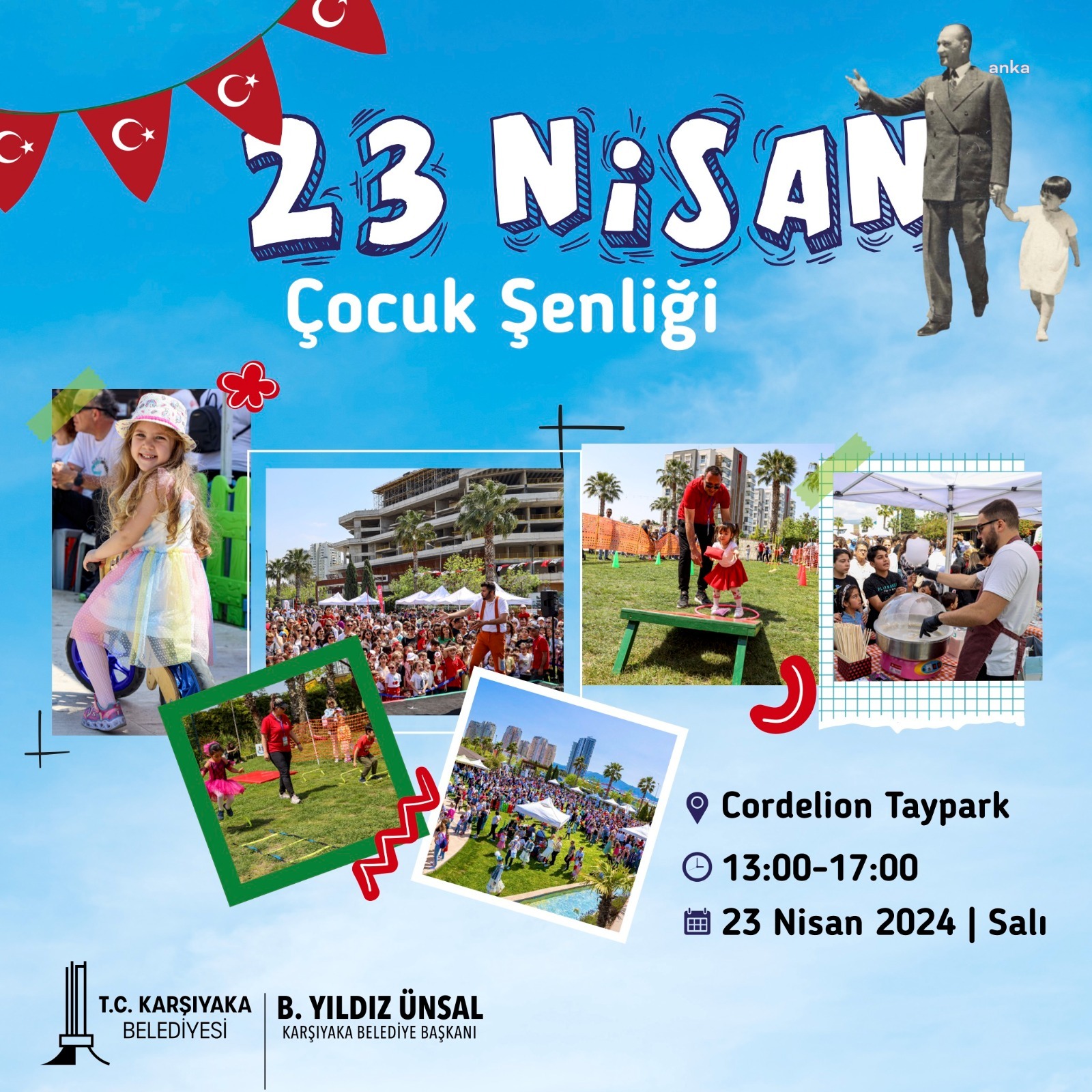 KARŞIYAKA’DA 23 NİSAN COŞKUYLA KUTLANACAK