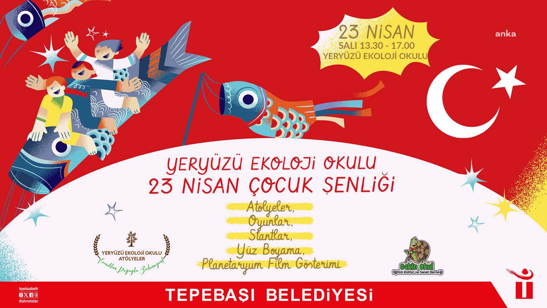23 NİSAN COŞKUSU TEPEBAŞI’NDA YAŞANACAK