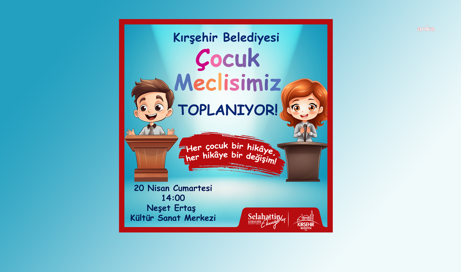 KIRŞEHİR BELEDİYESİ ÇOCUK MECLİSİ TOPLANIYOR