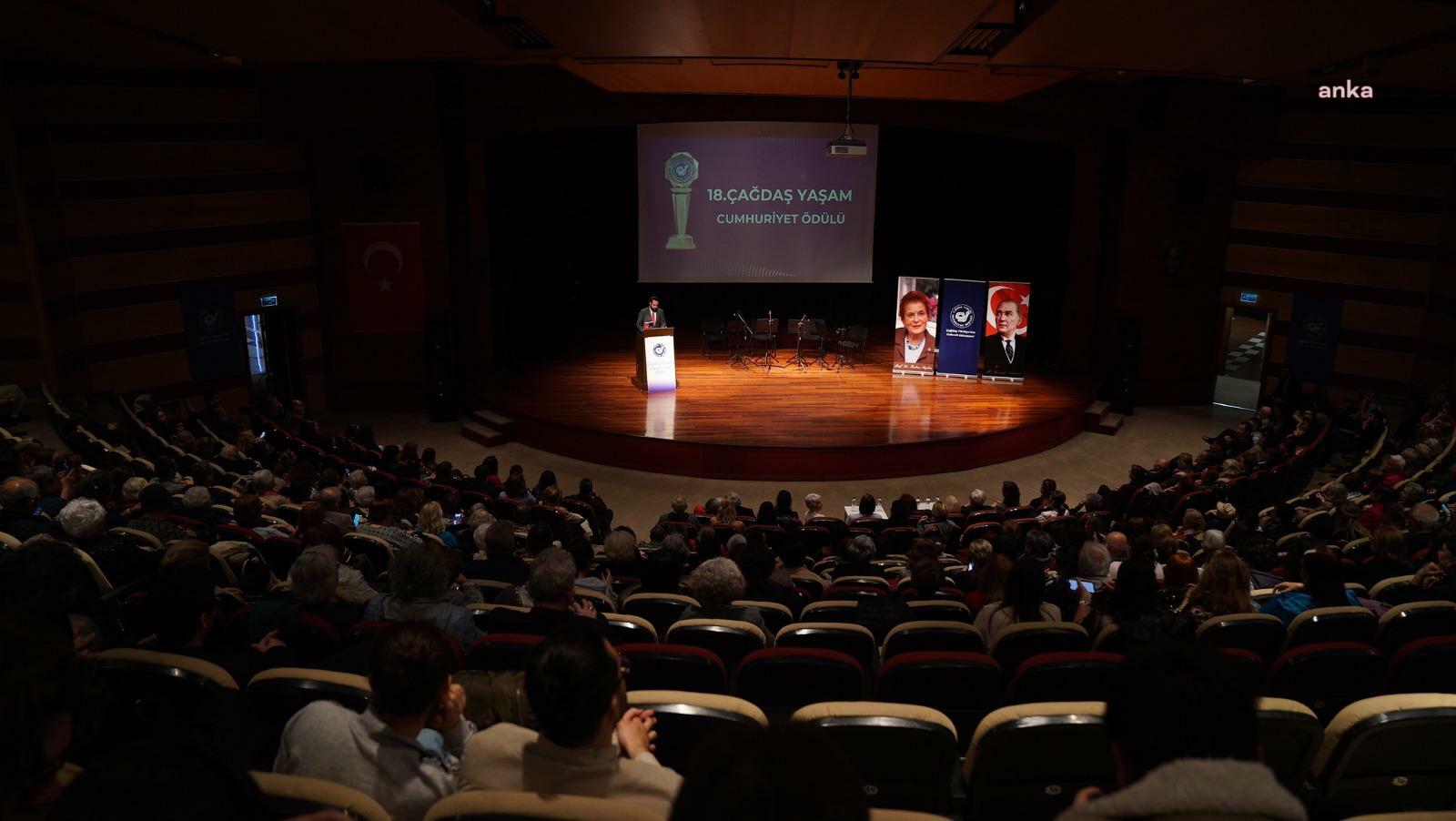 18. ÇAĞDAŞ YAŞAM CUMHURİYET ÖDÜLÜ AYŞE KULİN’E VERİLDİ
