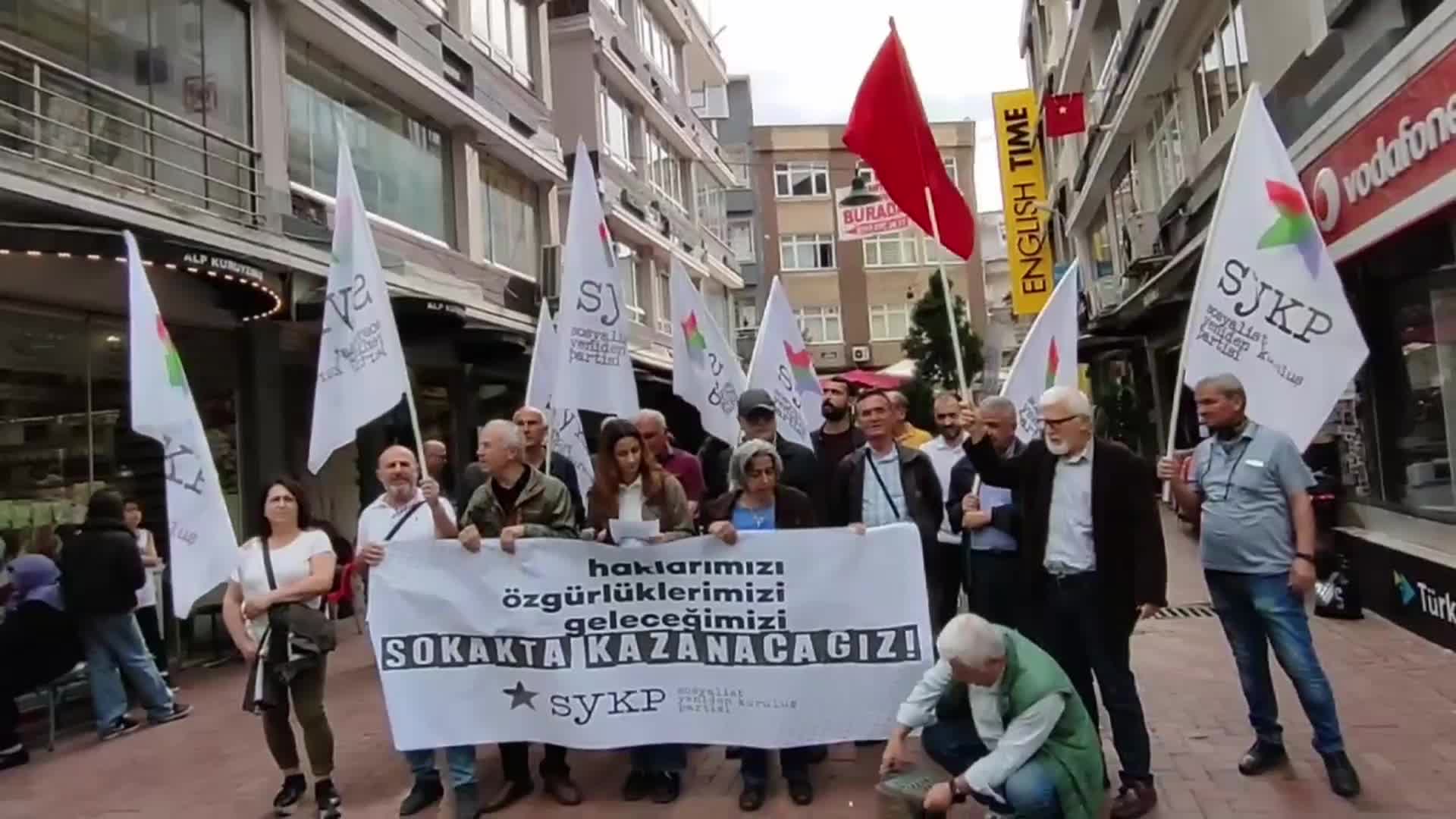 SOSYALİST YENİDEN KURULUŞ PARTİSİ SAMSUN İL ÖRGÜTÜ 1 MAYIS'TA ALANLARDA OLMA ÇAĞRISI YAPTI
