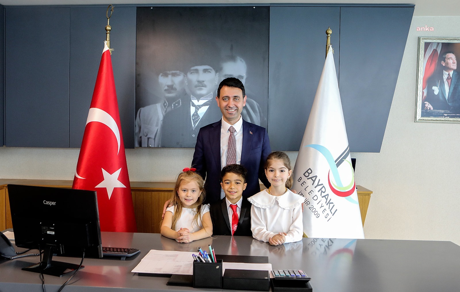 BAYRAKLI’DA MİNİK BAŞKANLAR PROJELERİNİ AÇIKLADI