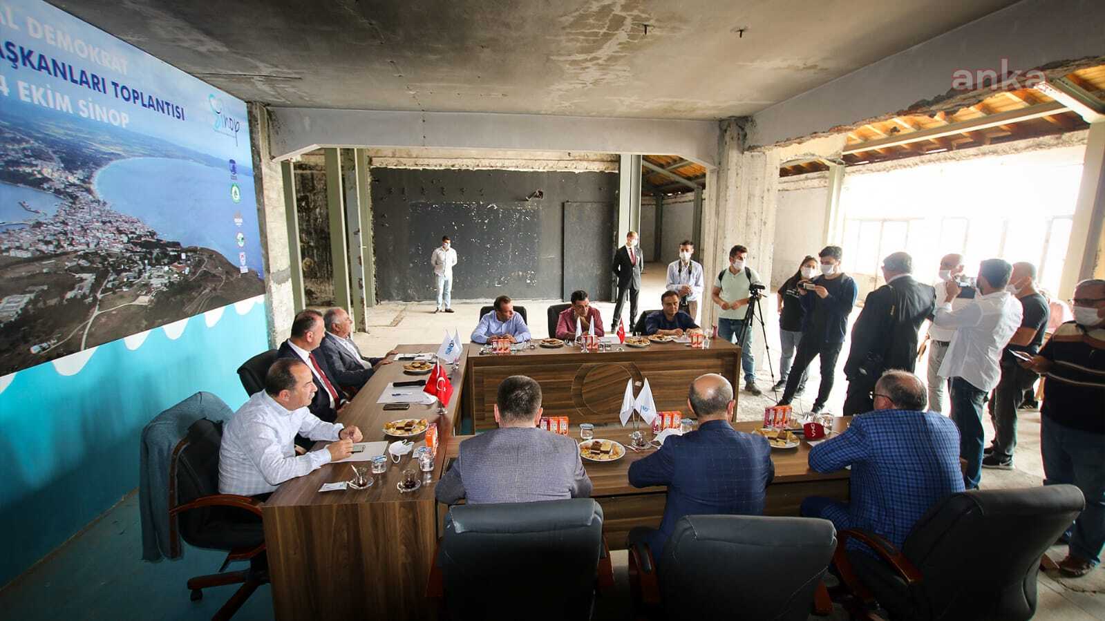 BURDUR BELEDİYE BAŞKANI ERCENGİZ, SİNOP'TA