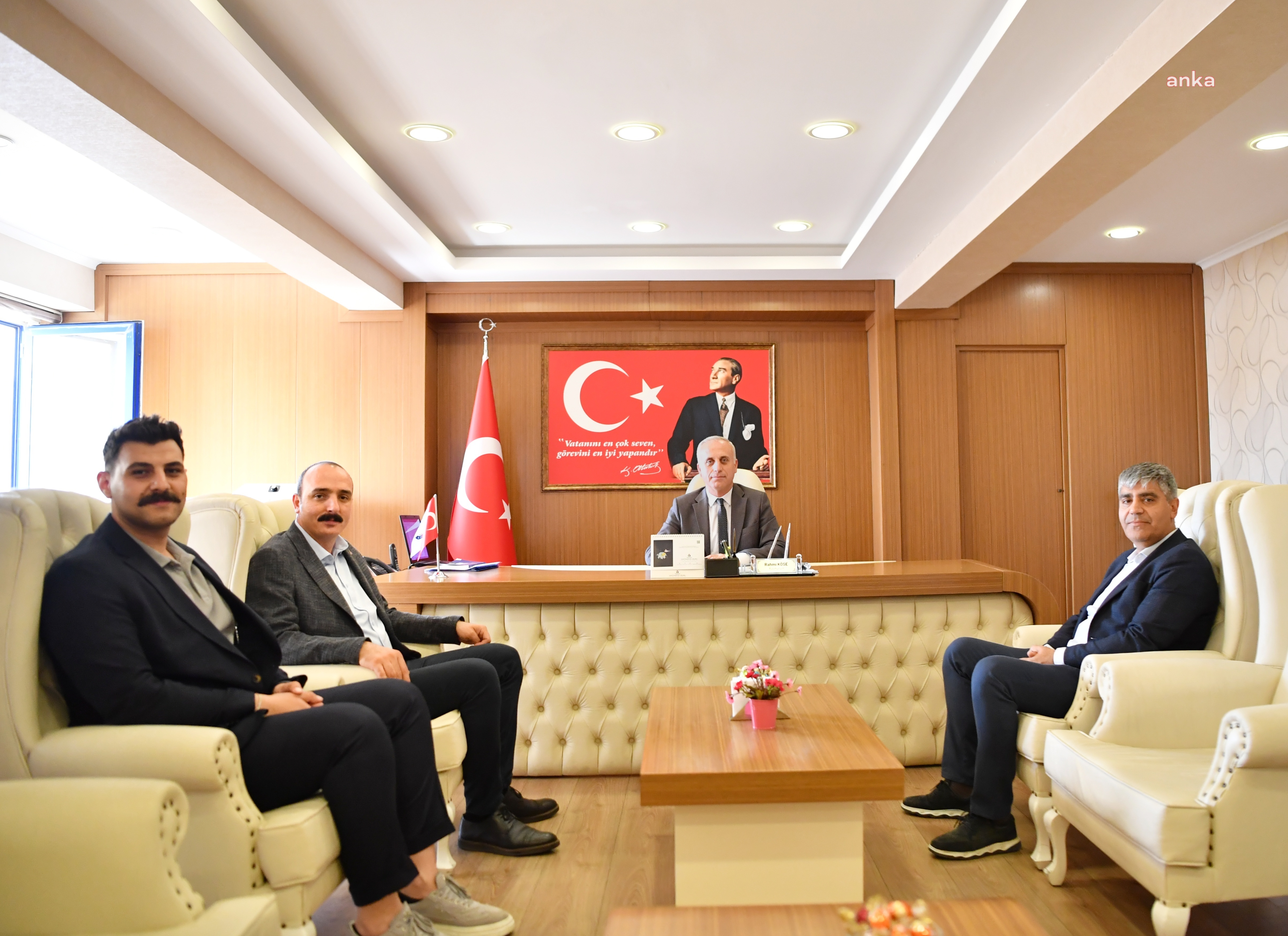 KONYAALTI BELEDİYE BAŞKANI KOTAN’DAN KAYMAKAM KÖSE’YE ZİYARET