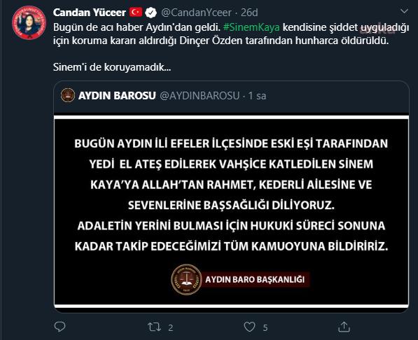 BİR KADIN CİNAYETİ DAHA