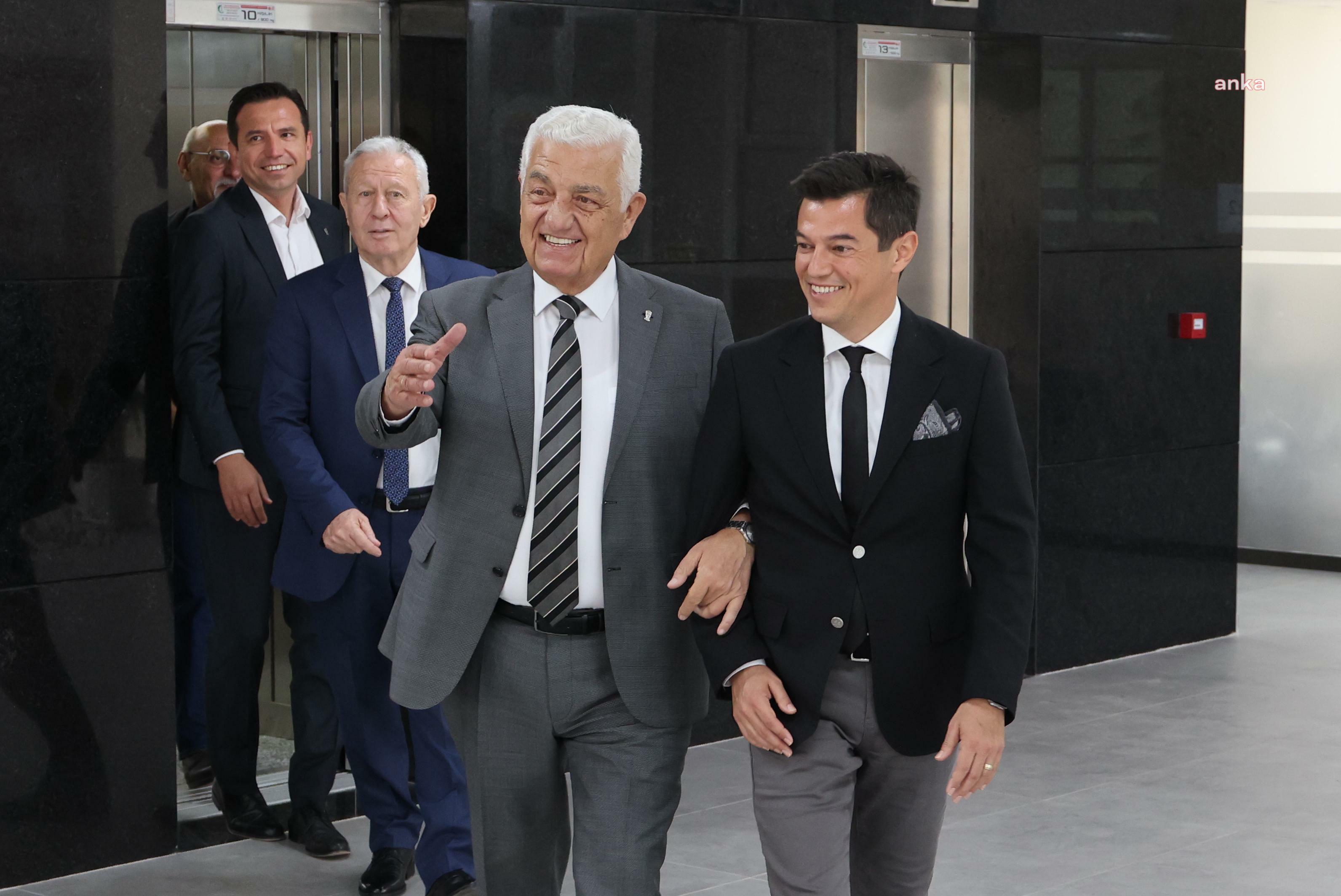 OSMAN GÜRÜN’DEN MARMARİS BELEDİYE BAŞKANI ÜNLÜ’YE 'HAYIRLI OLSUN' ZİYARETİ