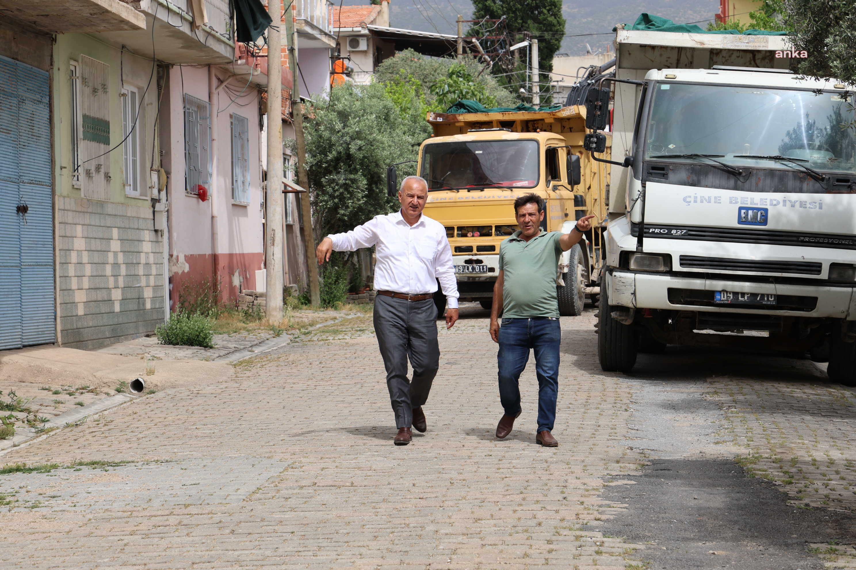 ÇİNE BELEDİYE BAŞKANI KIVRAK’TAN YOL YAPIM ÇALIŞMALARINA YAKIN TAKİP