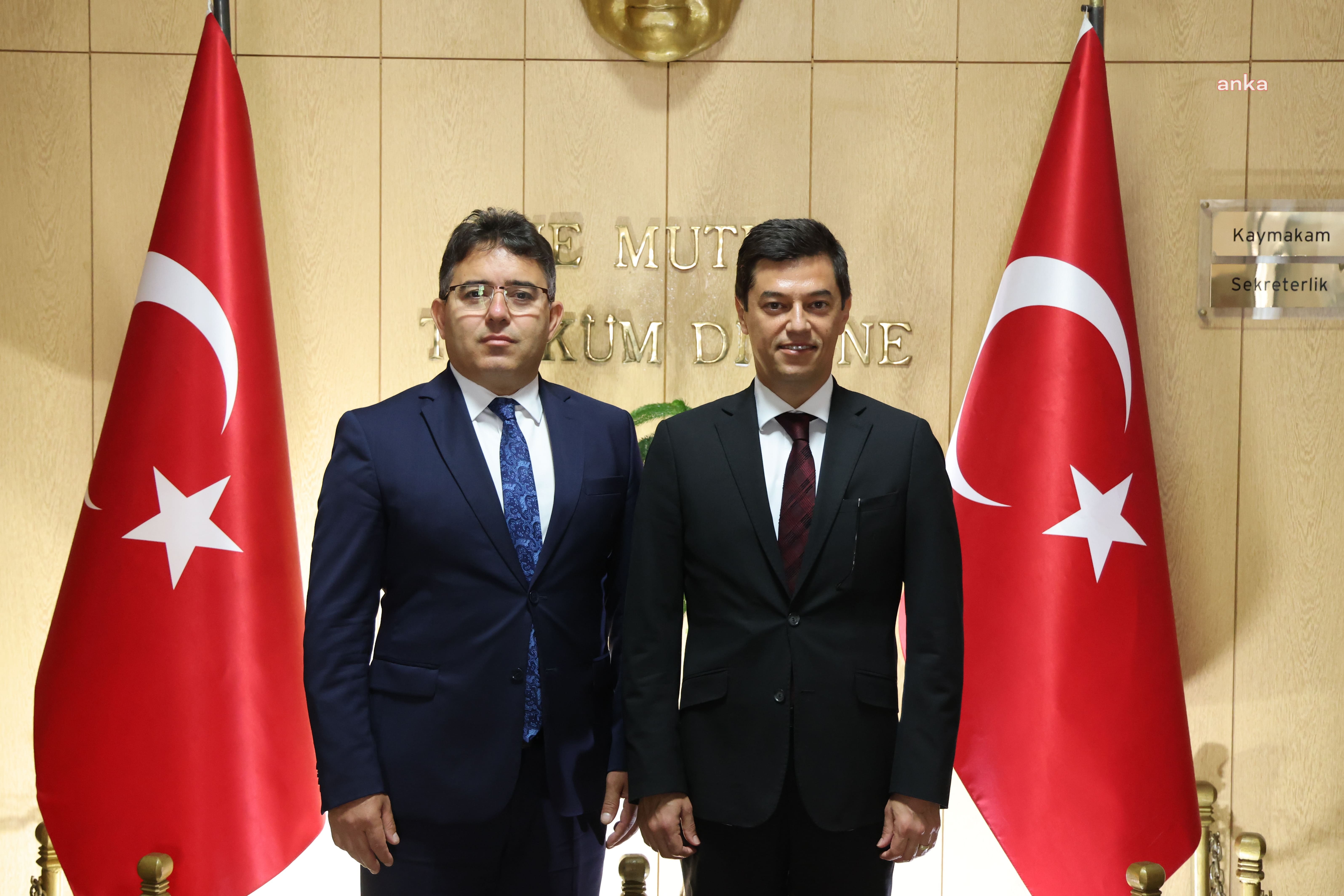 MARMARİS BELEDİYE BAŞKANI ÜNLÜ’DEN KAYMAKAM KAYA’YA ZİYARET